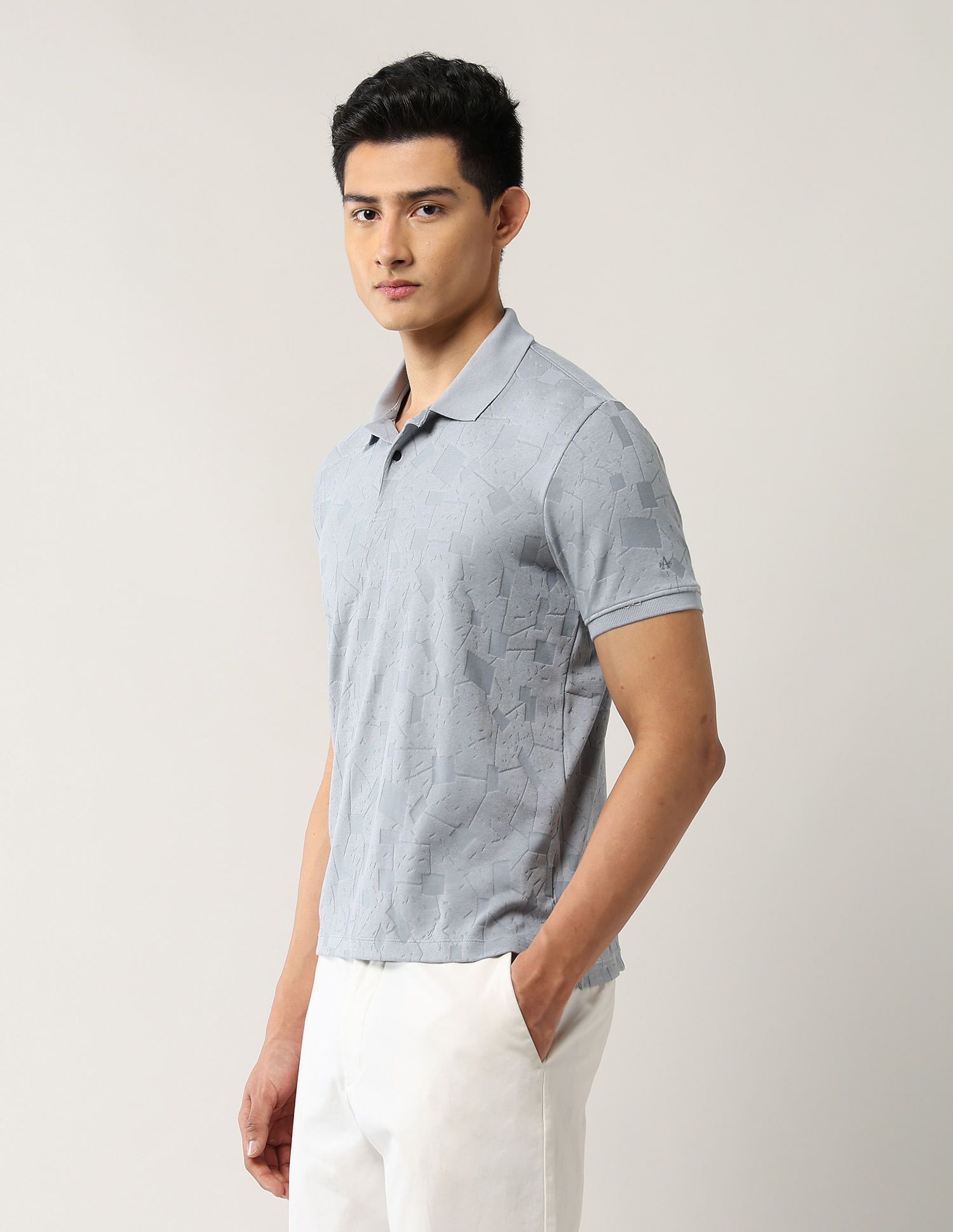 Arrow Newyork Pure Cotton Night Is Young Polo Shirt