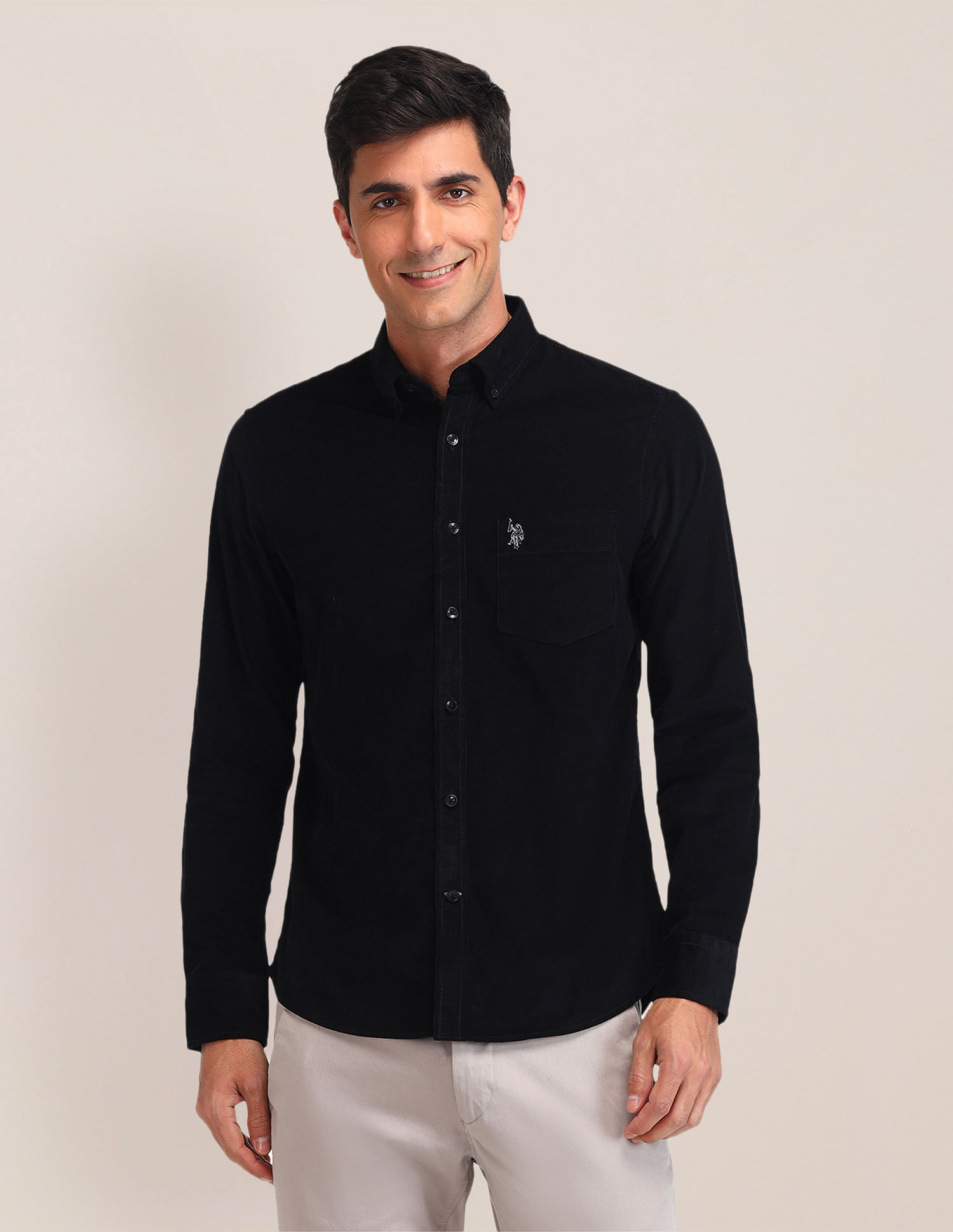 U.S. Polo Assn. Tailored Fit Corduroy Shirt