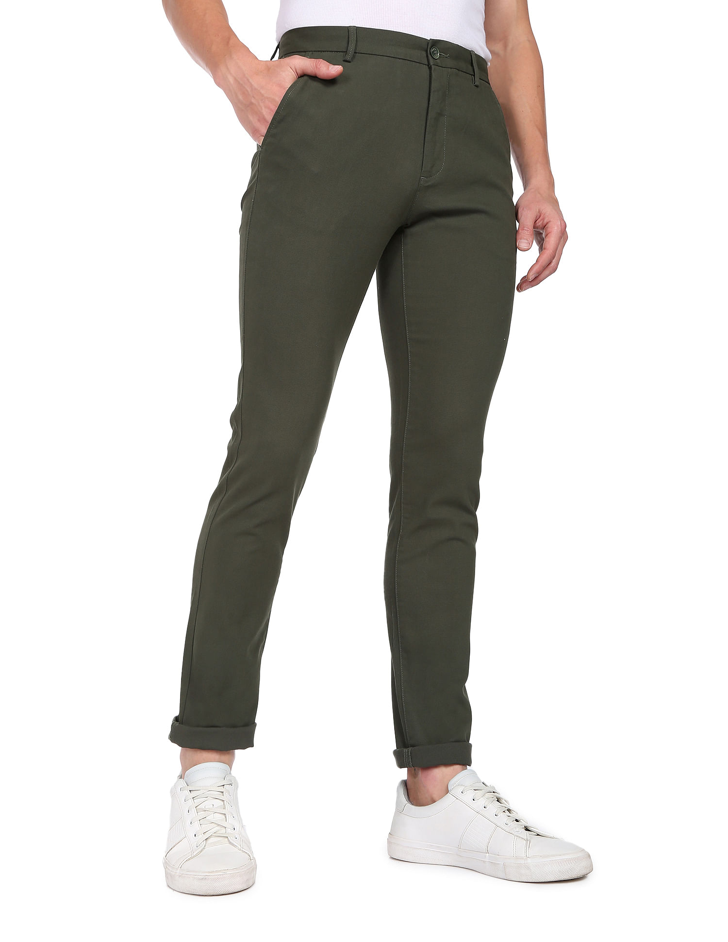 Mens Skinny Slim Fit Track Pants With Cuff Sports Trousers For Men,  Pockets, And Hip Hop Style In Plain Black And Grey From Primali, $14.03 |  DHgate.Com