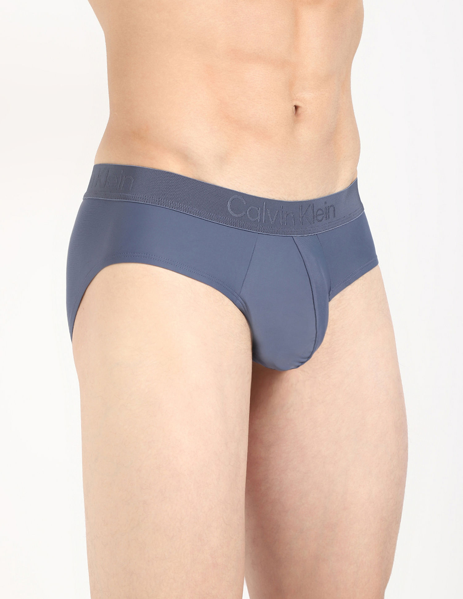Calvin Klein Underwear Blue Solid Innerwear Bottom Comfort