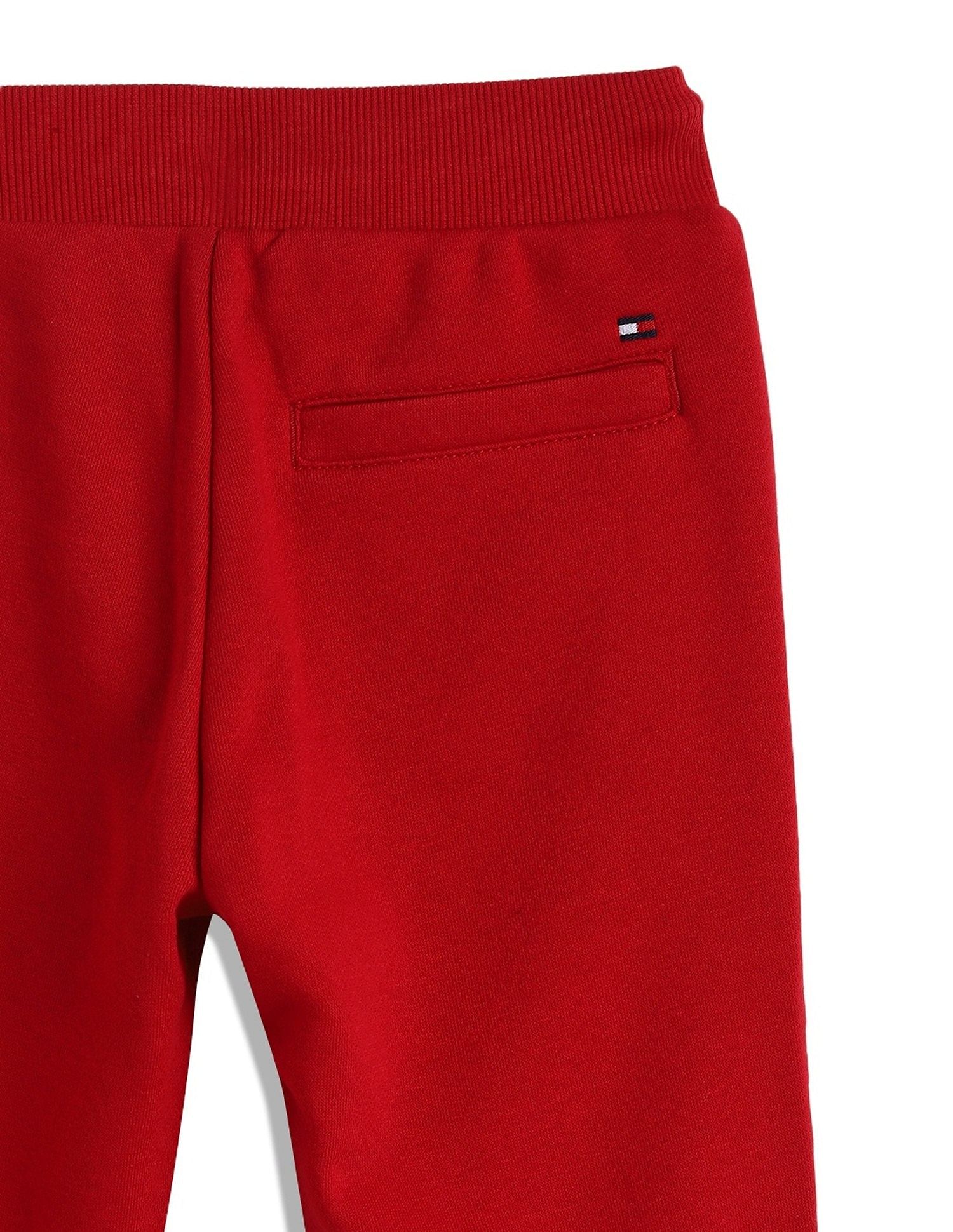 Tommy Hilfiger Kids Boys Solid Regular-Fit Cotton Jogger