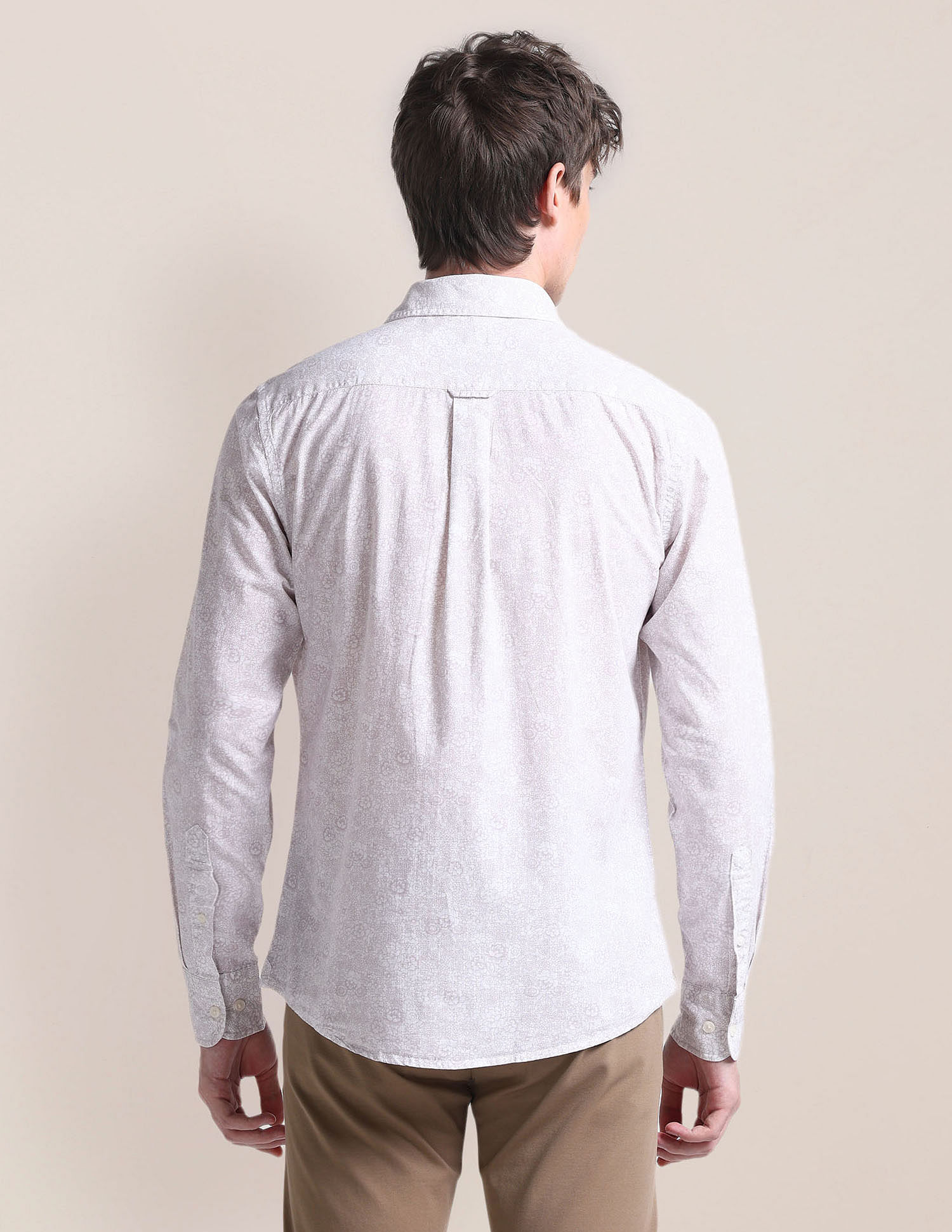 U.S. Polo Assn. Cutaway Collar Floral Shirt