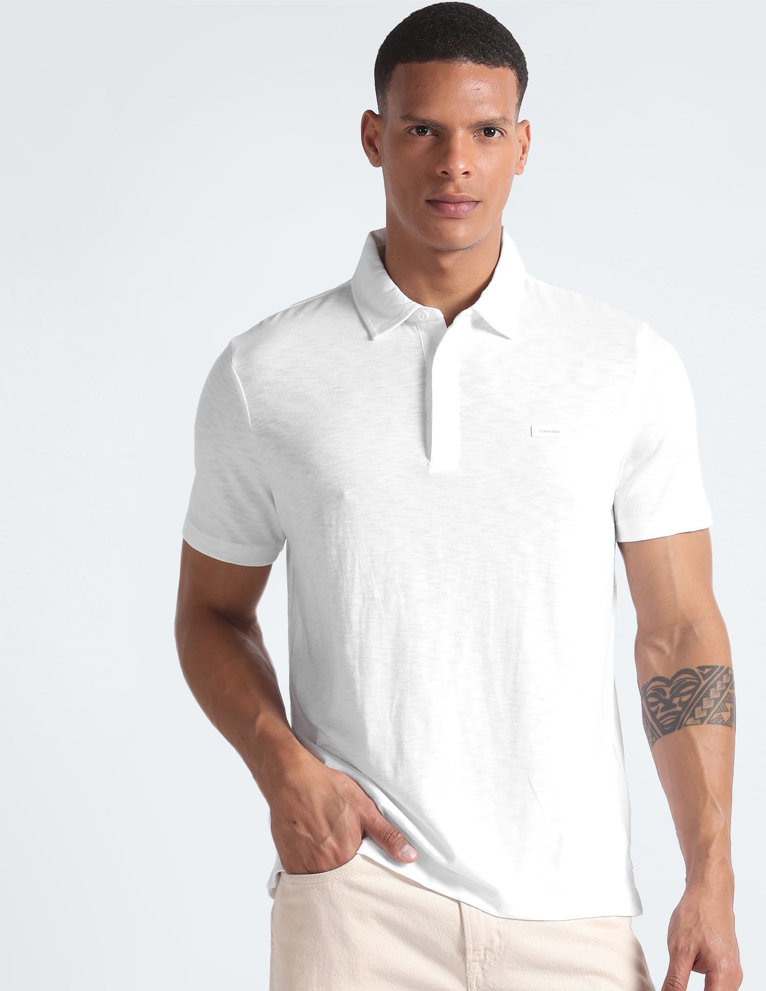 Lightweight cotton polo shirts best sale