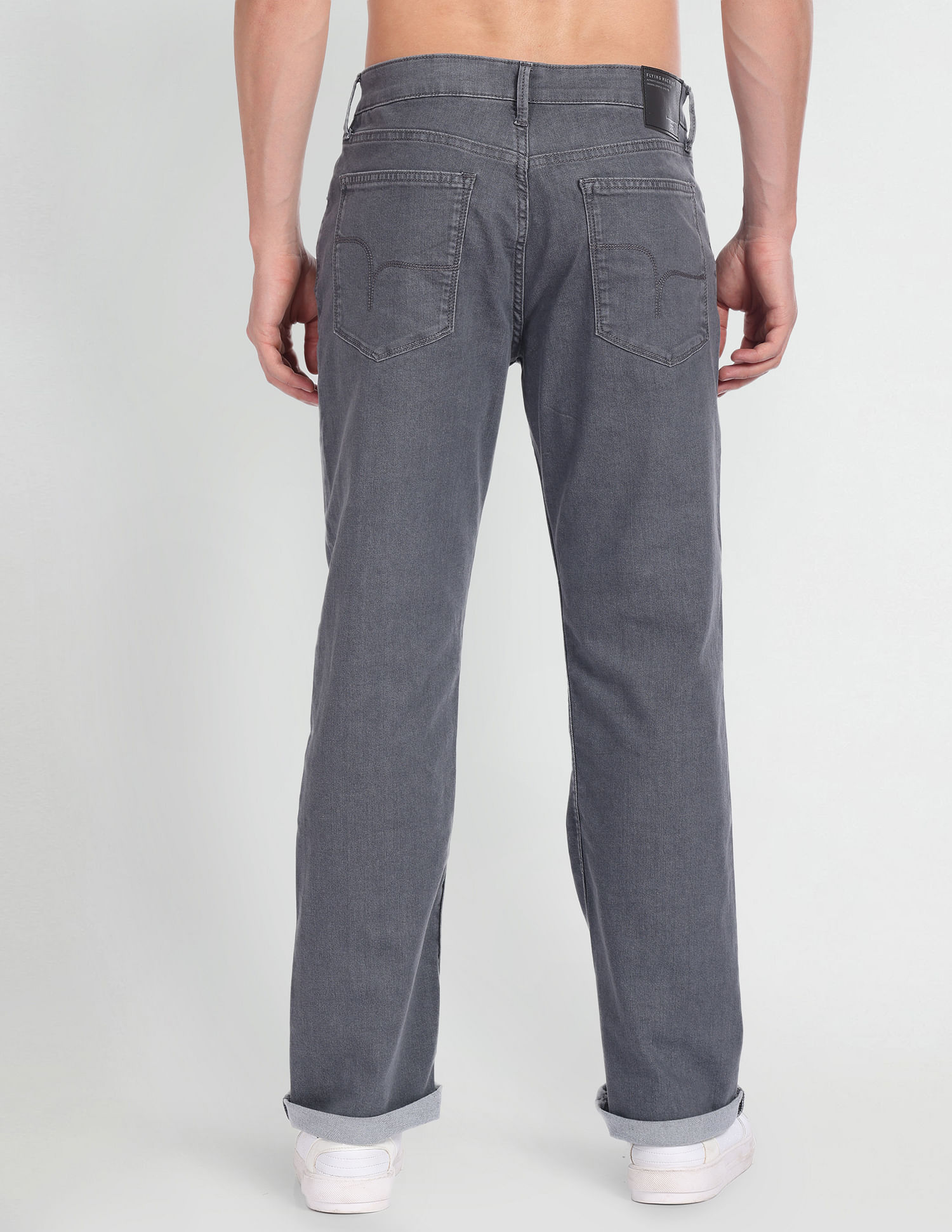 Flying Machine Mid Rise Bootcut Fit Jeans