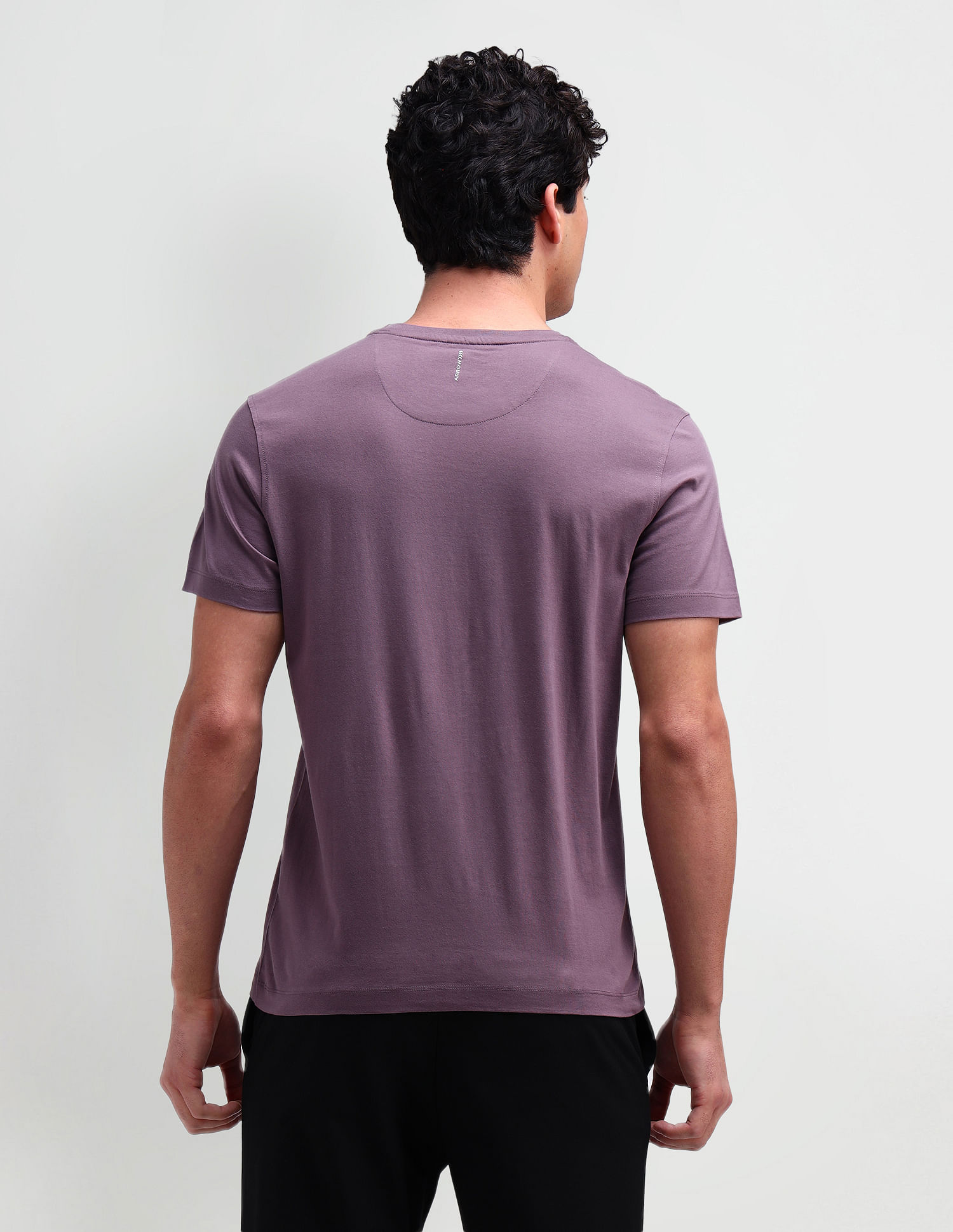 Arrow Newyork Graphic Printed Cotton T-Shirt