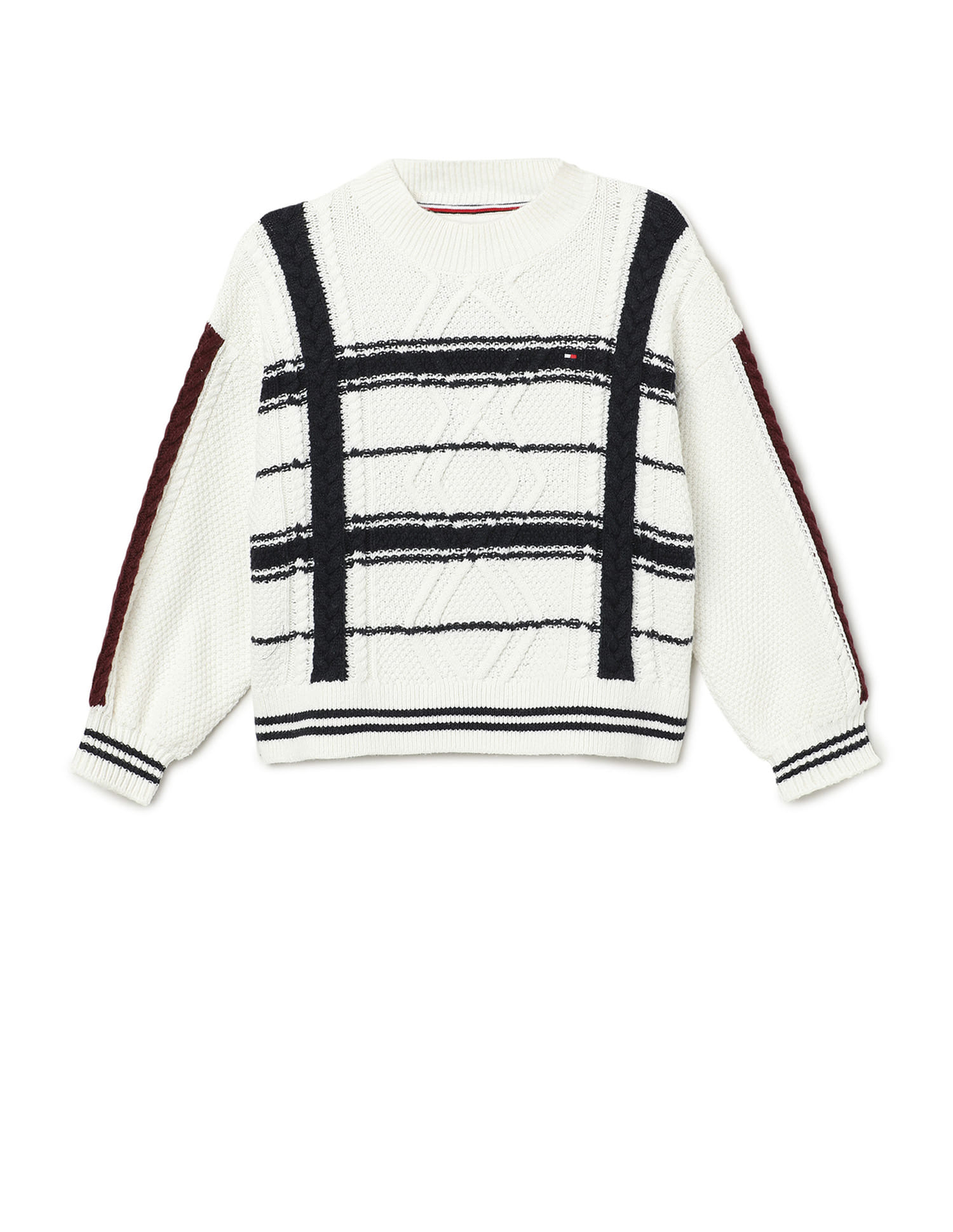 Buy Tommy Hilfiger Kids Girls Cable Sweater