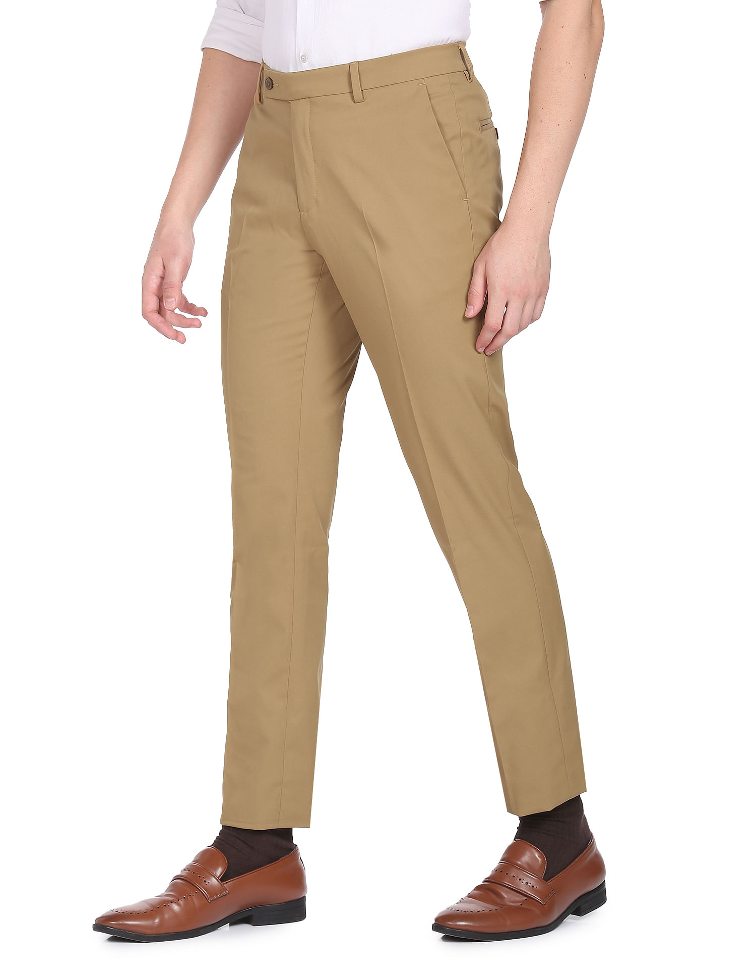 Buy Arrow Tailored Formal Trousers - NNNOW.com