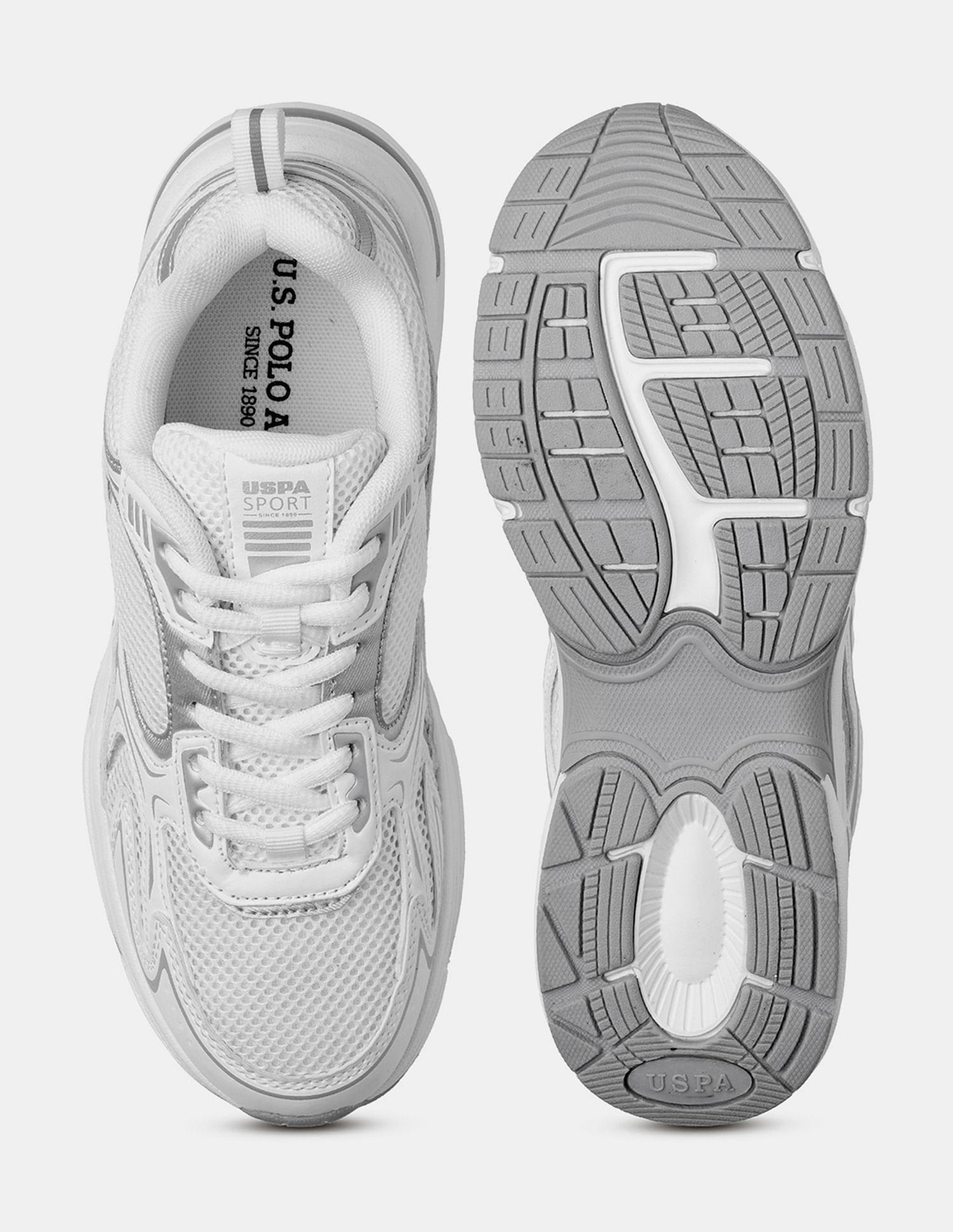 U.S. Polo Assn. Women Eun-Ji Colour Blocked Sneakers