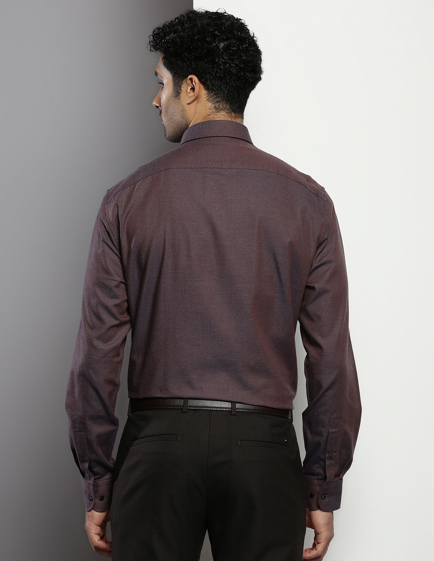 Tommy Hilfiger Solid Dobby Shirt