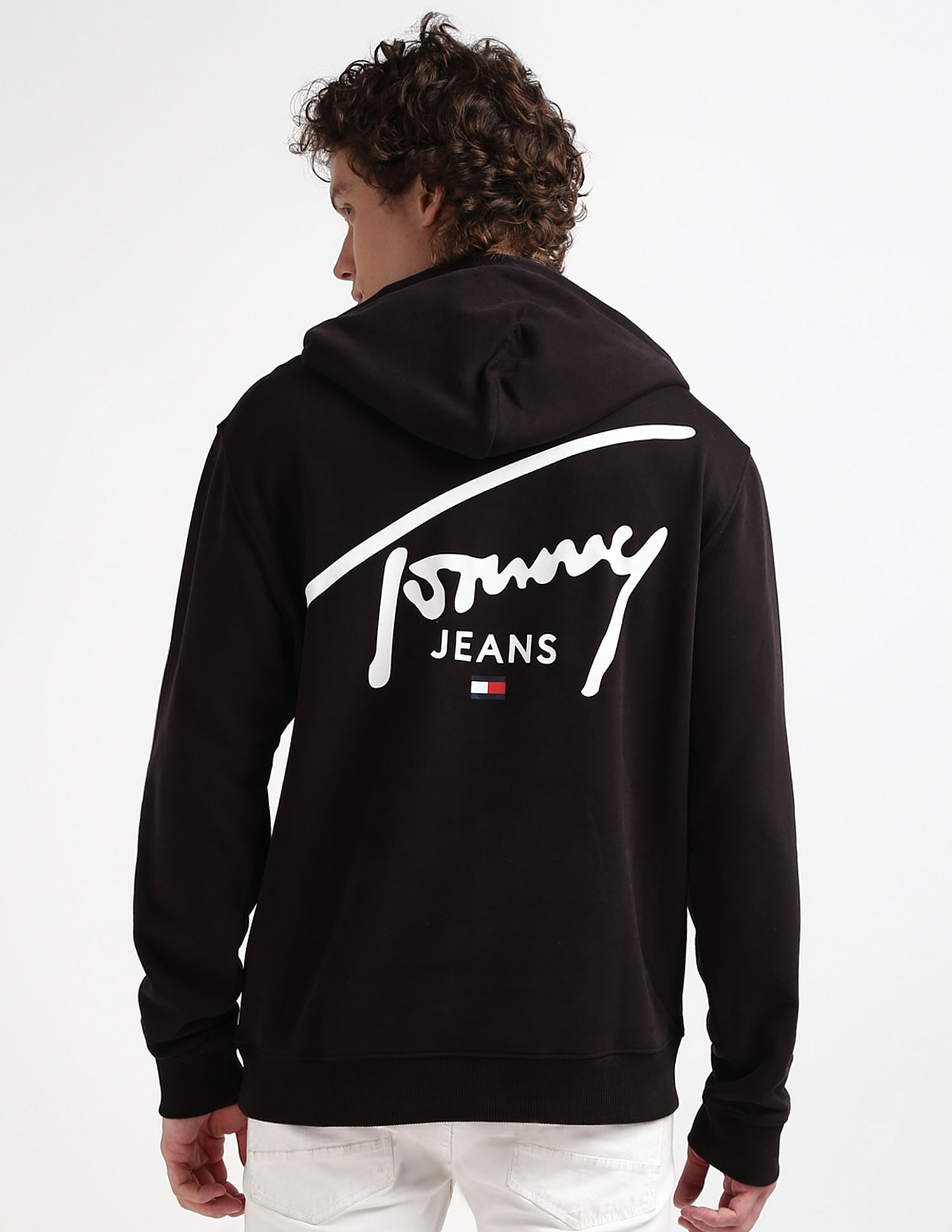 Tommy Hilfiger Rear Brand Print Sweatshirt