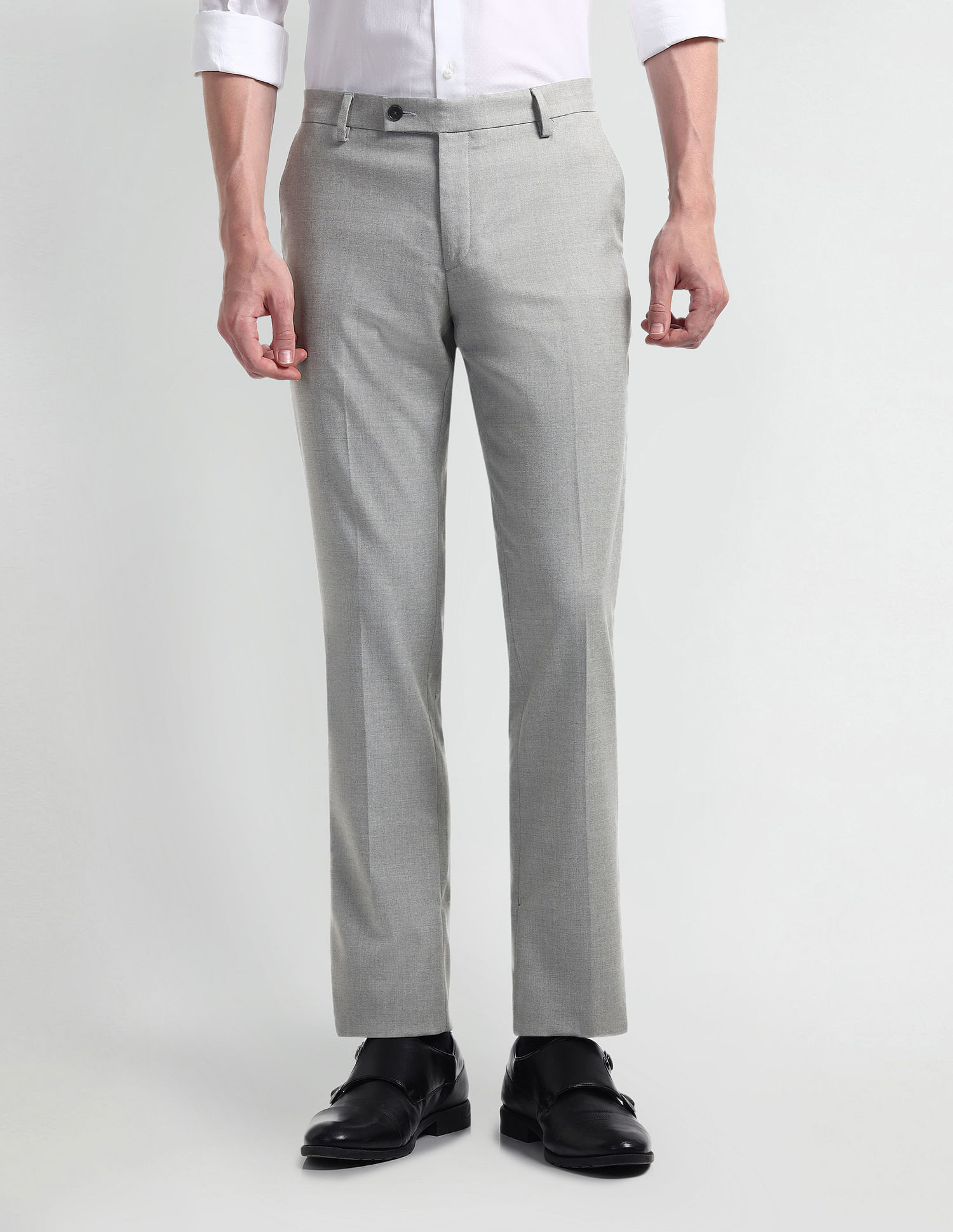 Arrow Tapered Fit Dobby Trousers