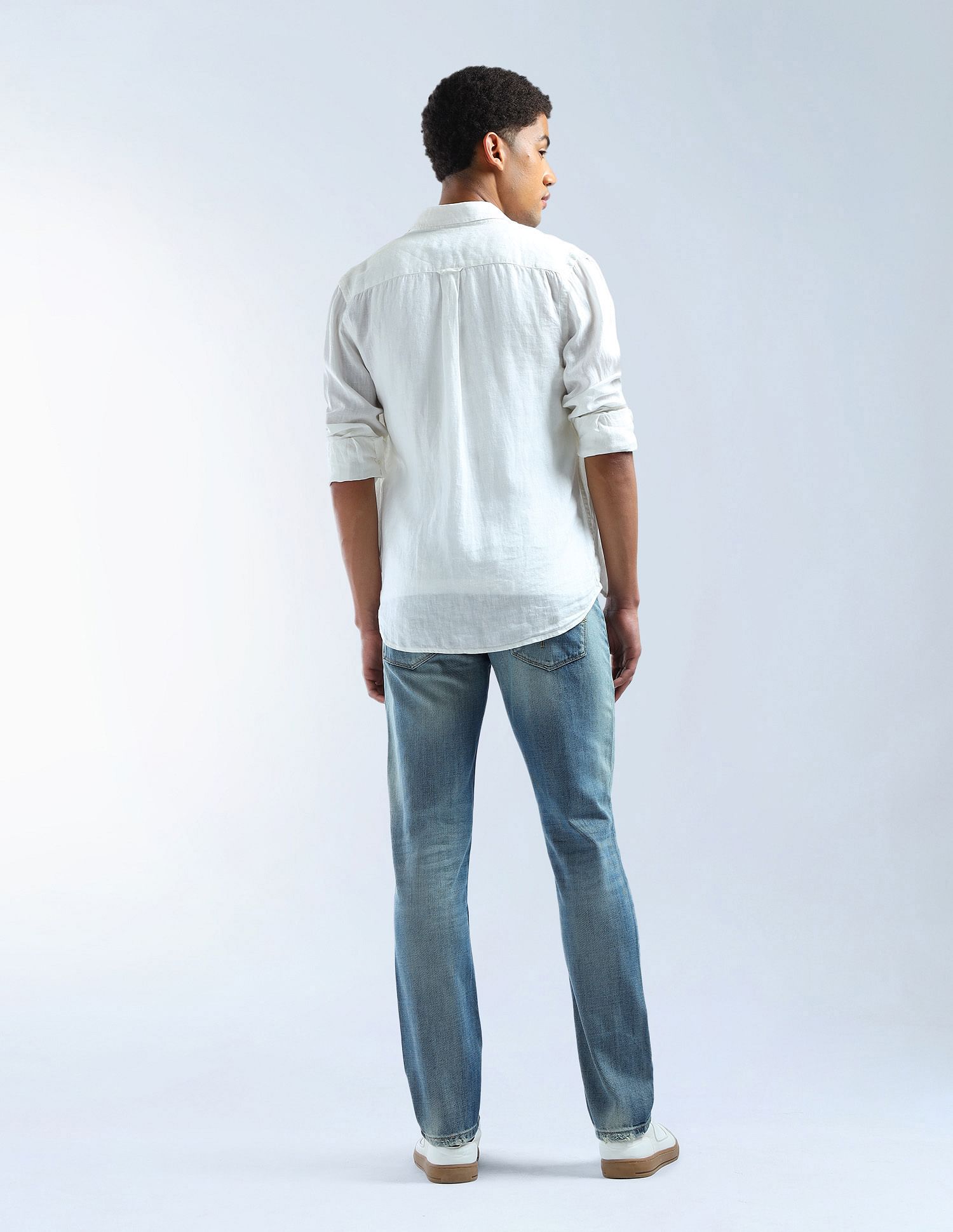 Flying Machine Freddie Slim Straight Fit Authentic Signature Jeans