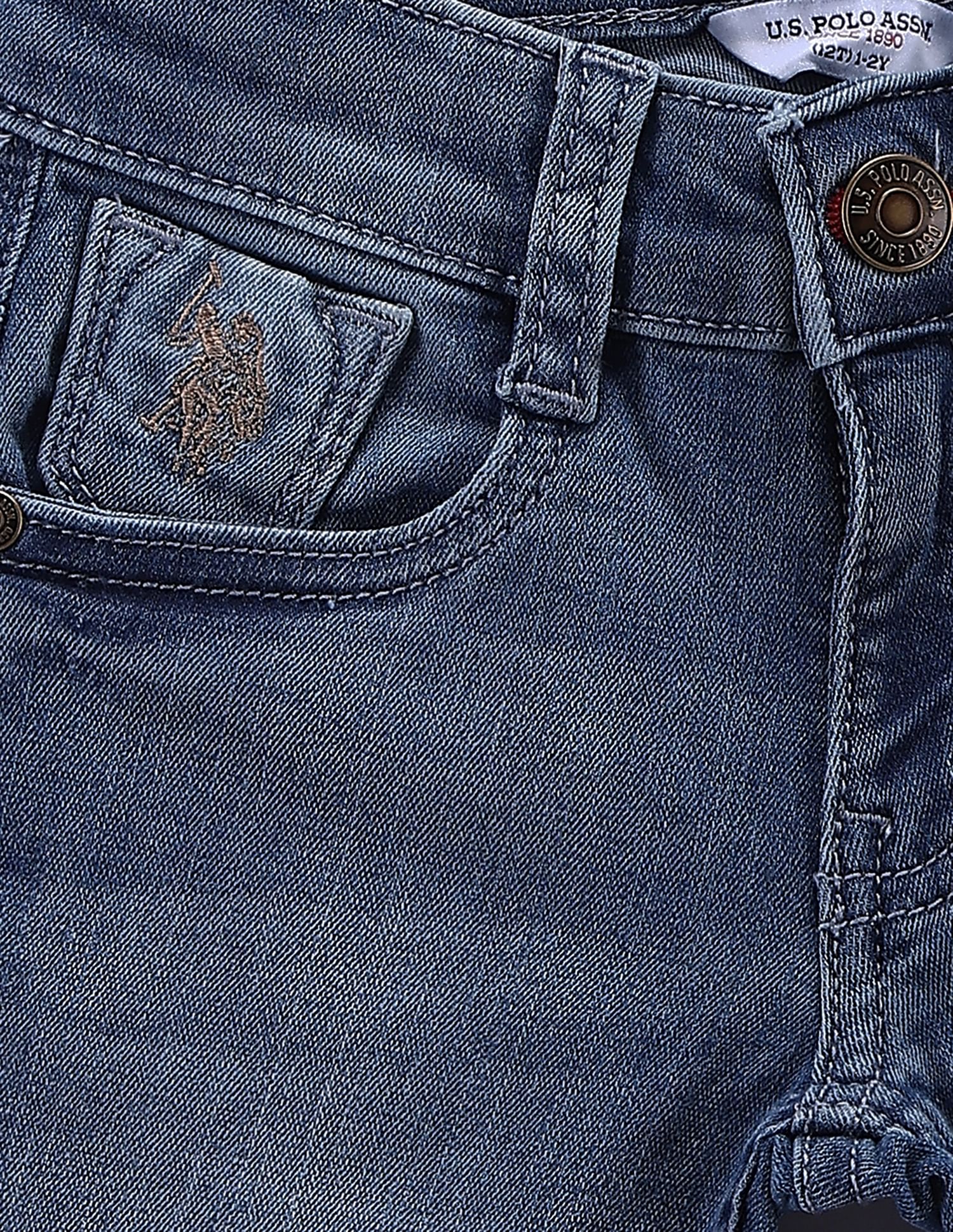 U.S. Polo Assn. Kids Boys Authentic 1890 Skinny Jeans