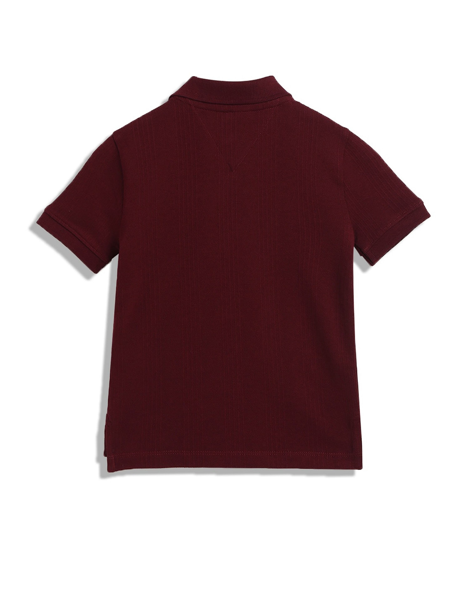 Tommy Hilfiger Kids Boys Striped Regular-Fit Cotton Polo T-Shirt