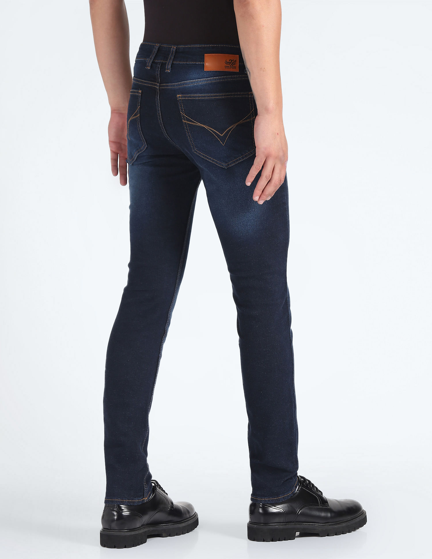 Flying Machine Mid Rise Jackson Skinny Fit Jeans