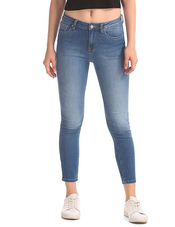 Aeropostale Jegging Fit Mid Rise Jeans