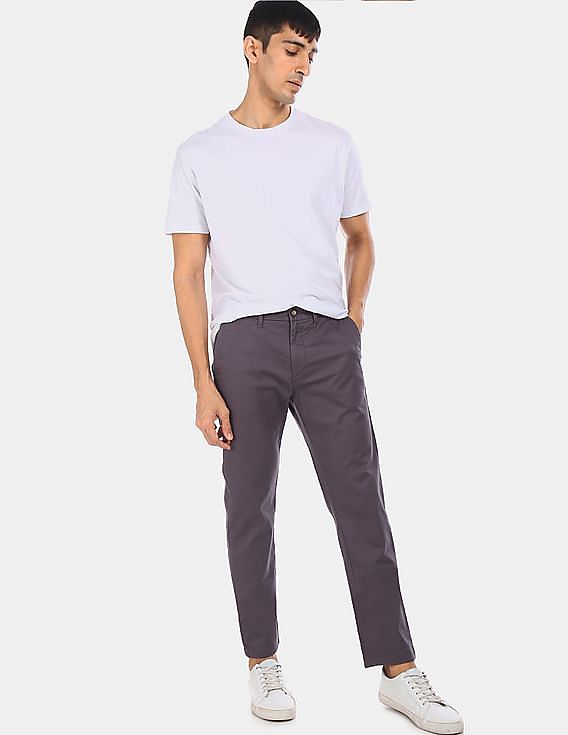 U.S. Polo Assn. Slim Fit Twill Trousers