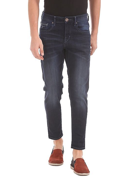 Flying Machine Ankle Fit Dark Wash Jeans