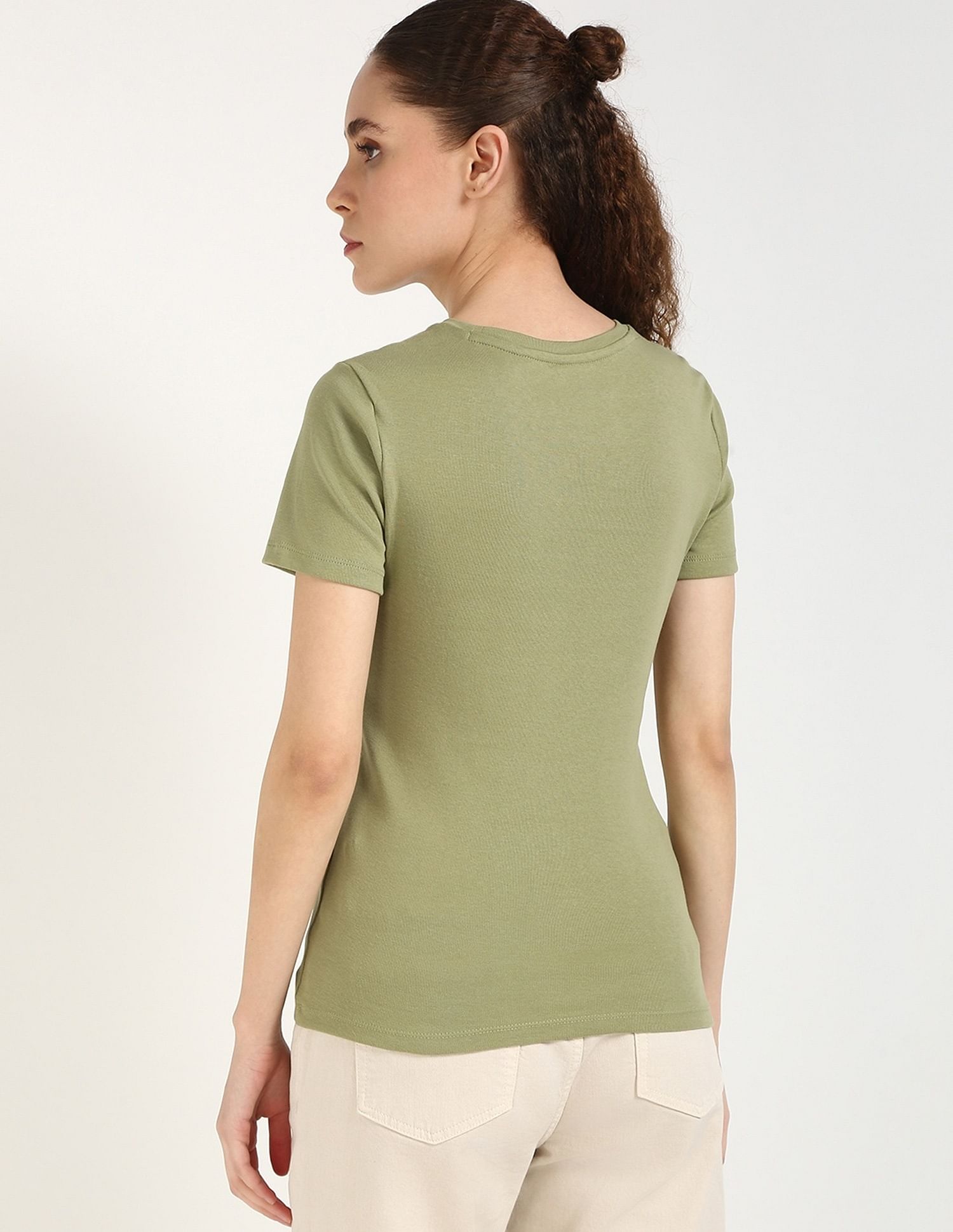 Tommy Hilfiger Solid Regular-Fit Cotton T-Shirt