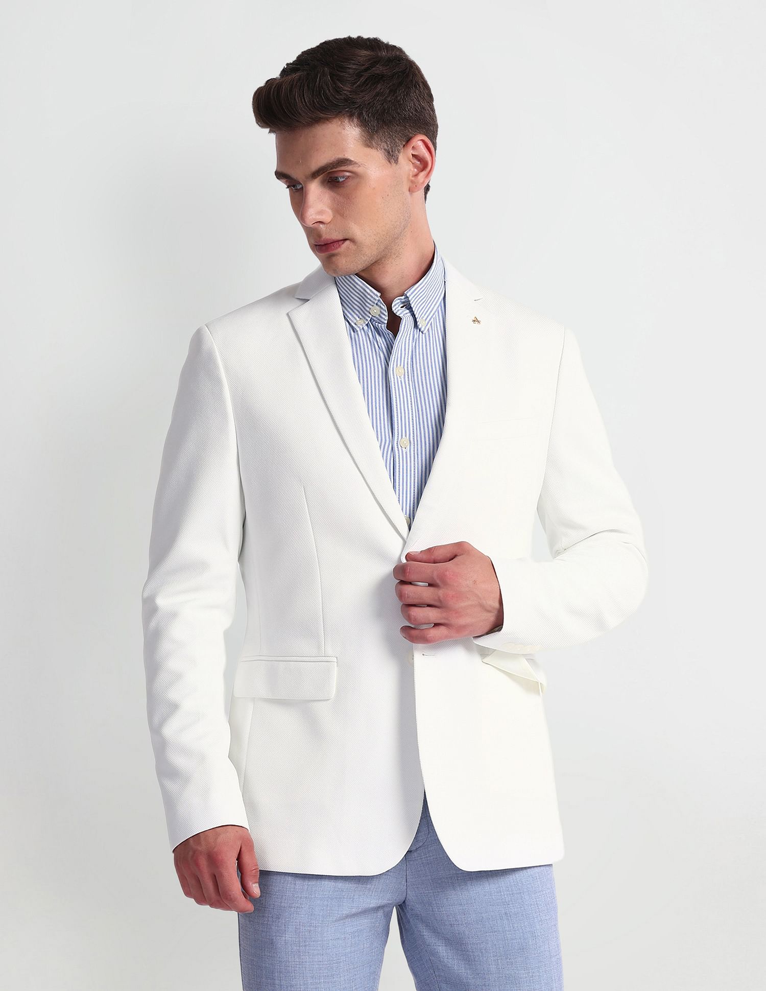 Arrow Zero Calorie Slim Knit Blazer