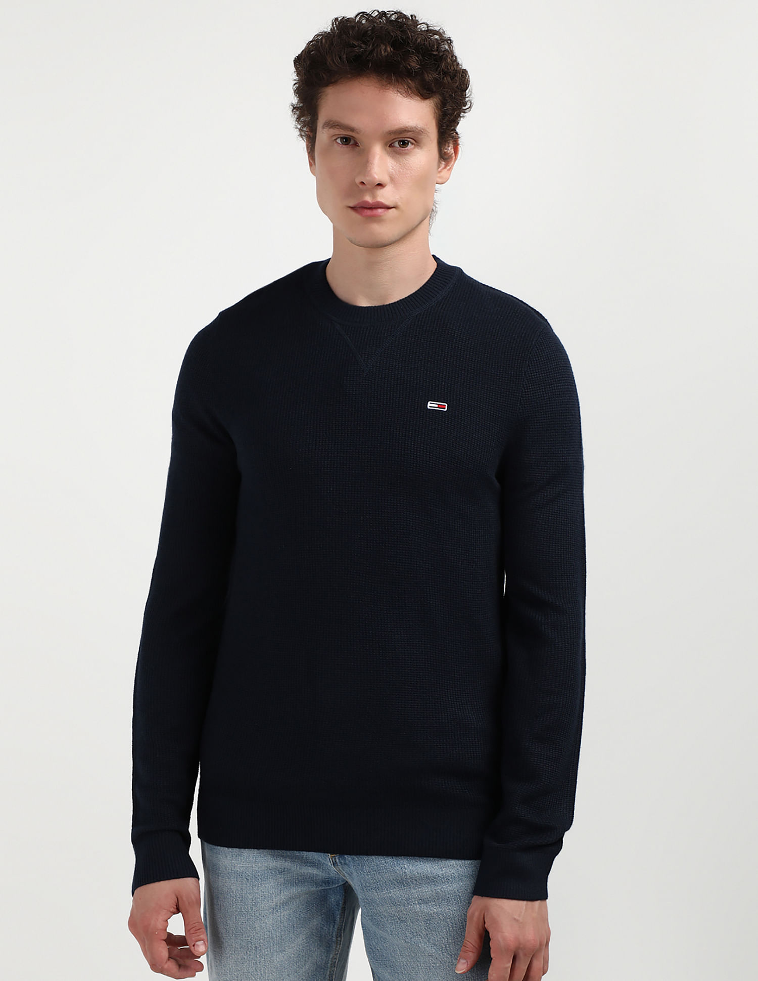 Tommy Hilfiger Slim Essential Waffle Sweater