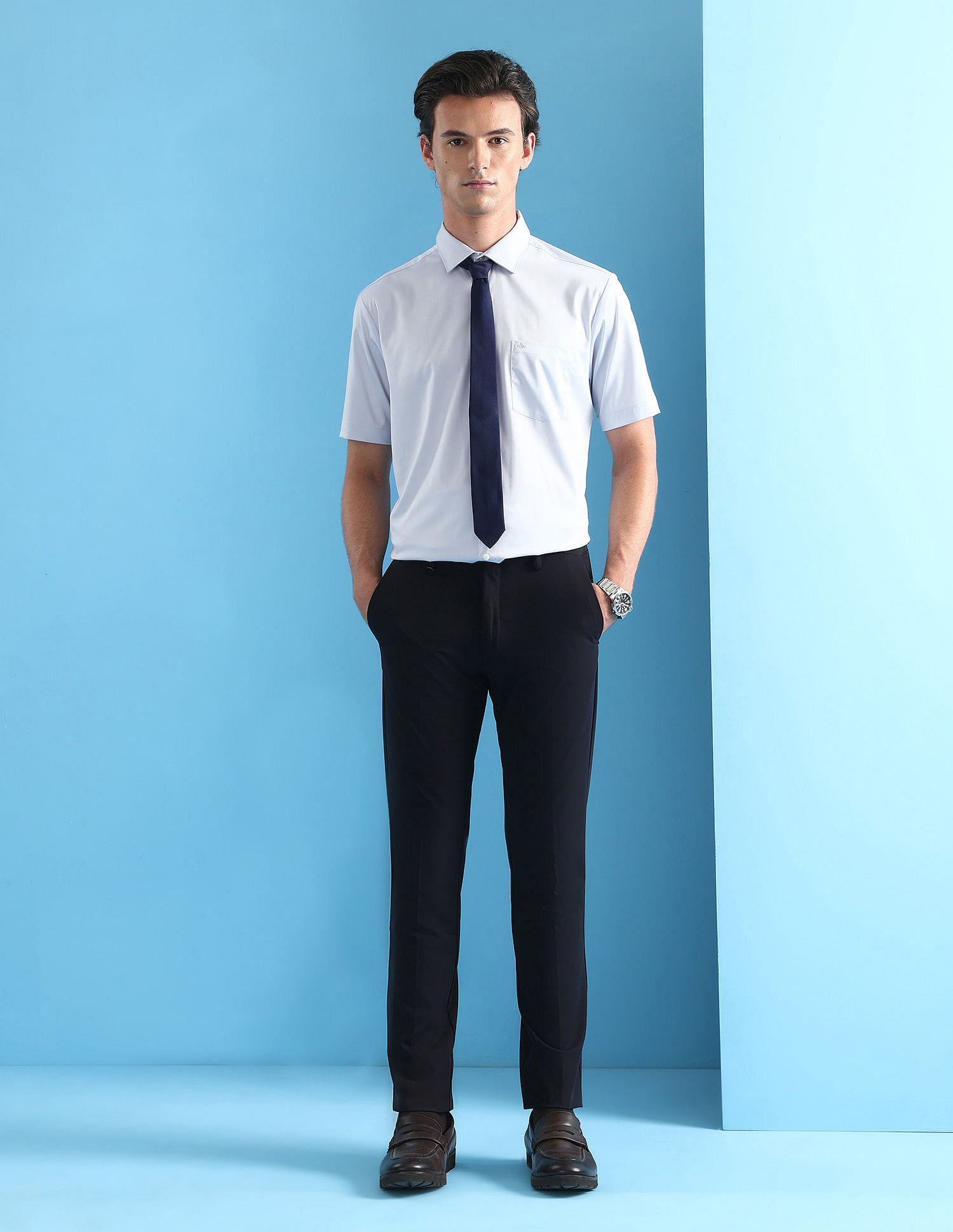 Arrow Solid Liberty Classic Fit Velocity Shirt