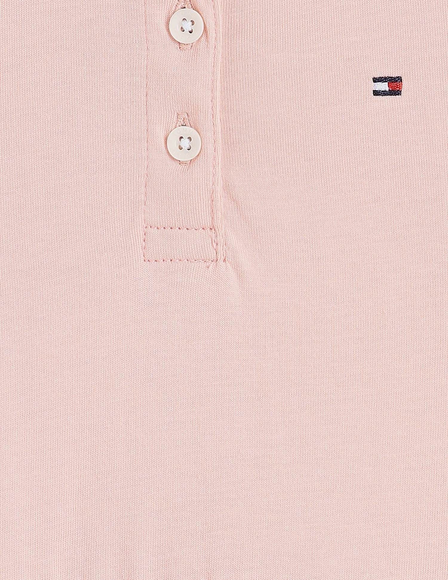 Tommy Hilfiger Kids Girls Embroidered Regular-Fit Cotton Dress