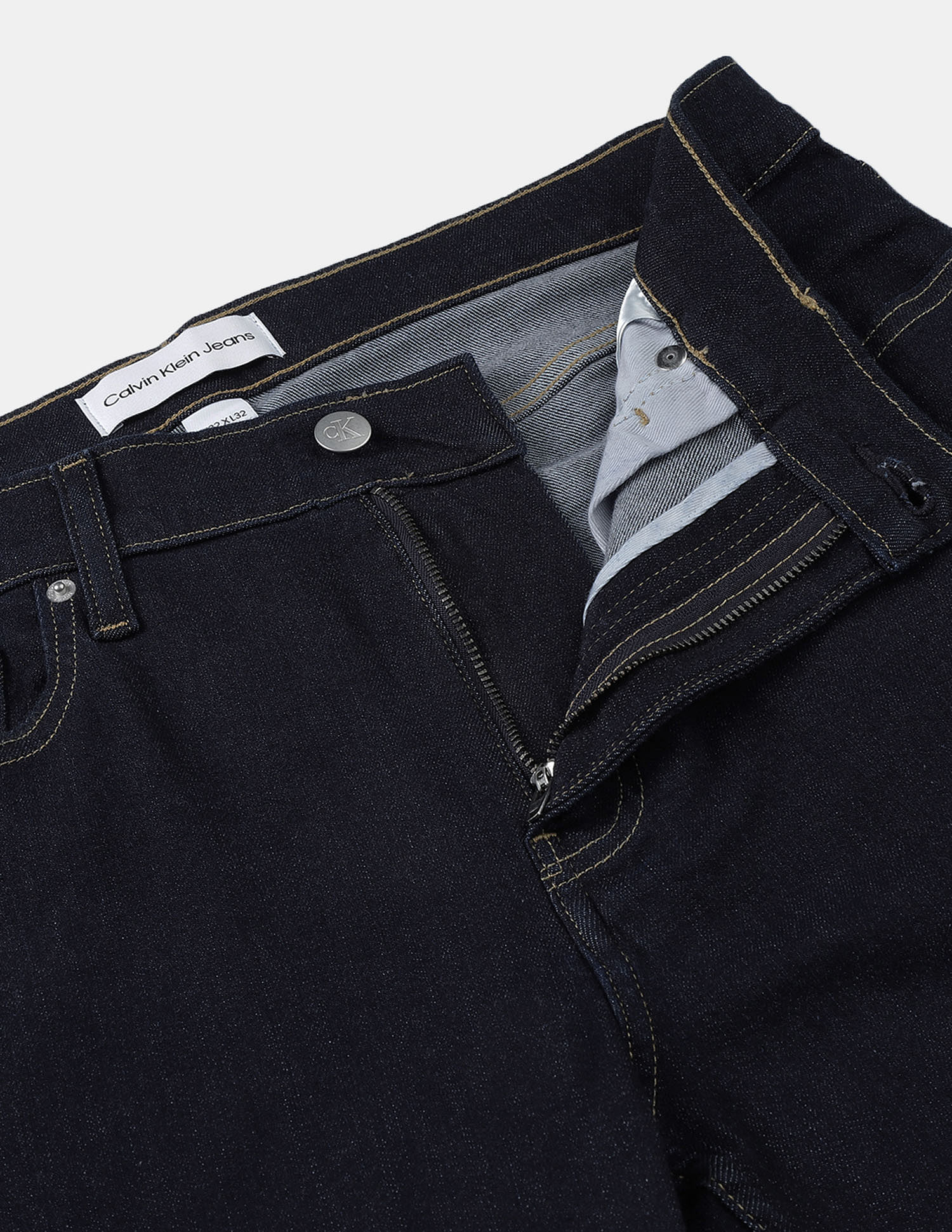 Calvin Klein Jeans Slim Fit Mid Rise Jeans