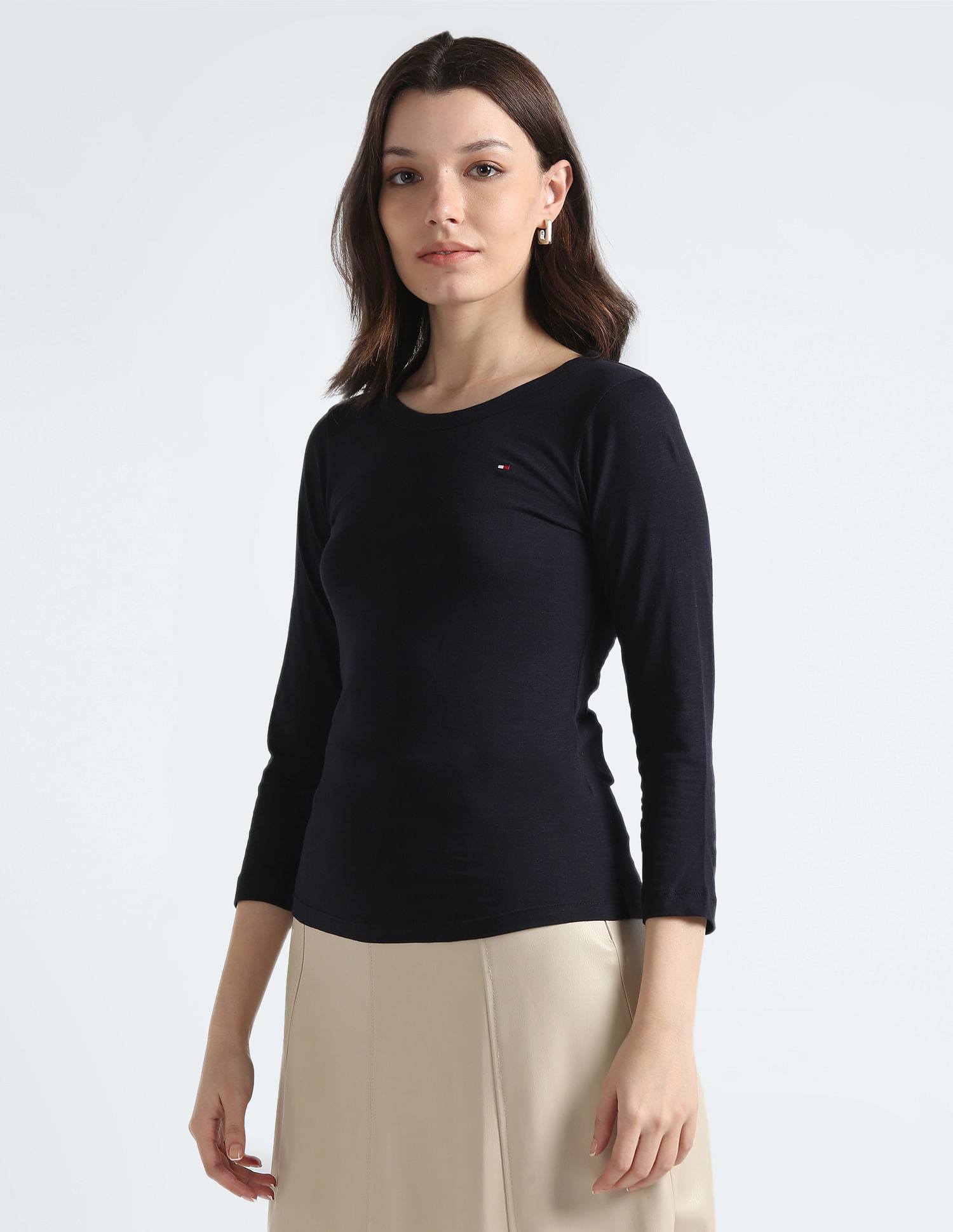 Tommy Hilfiger 1985 Slim Three-Quarter Sleeve T-Shirt