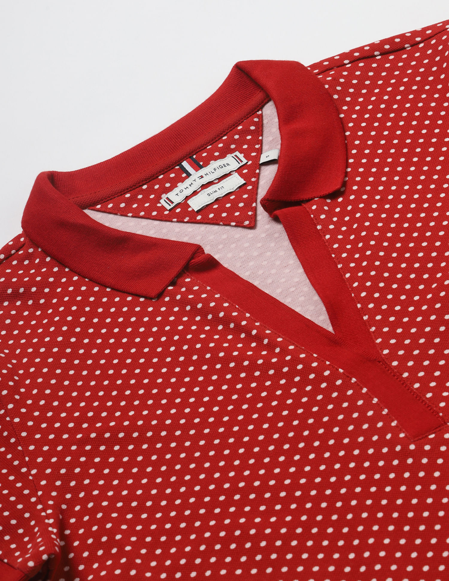 Tommy Hilfiger Slim Fit Zumba Polka Polo Shirt