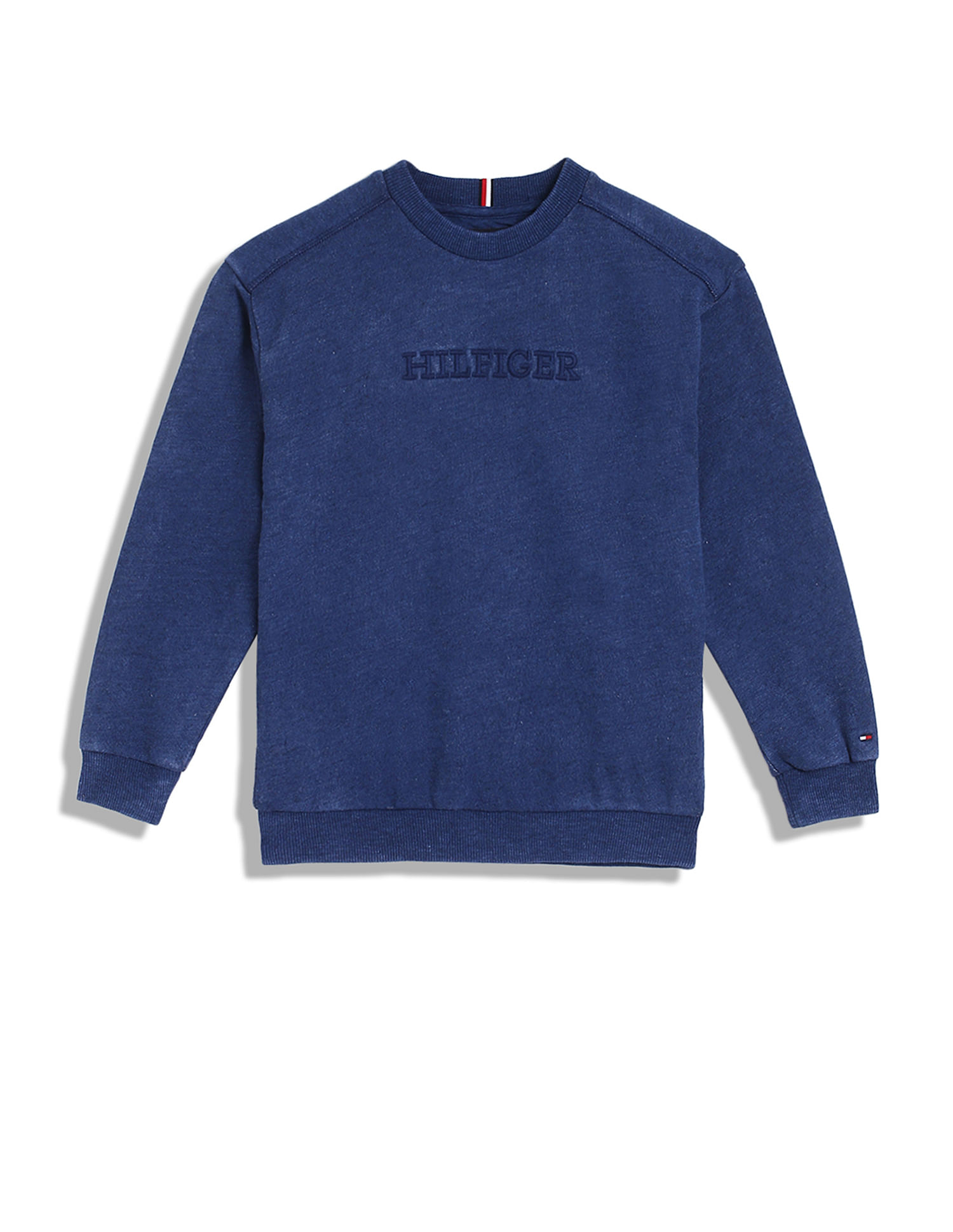Tommy Hilfiger Kids Boys Recycled Denim Sweatshirt
