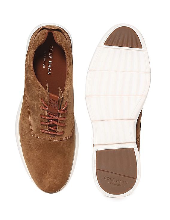 Buy Cole Haan Brown Grand Horizon Oxford Shoes NNNOW