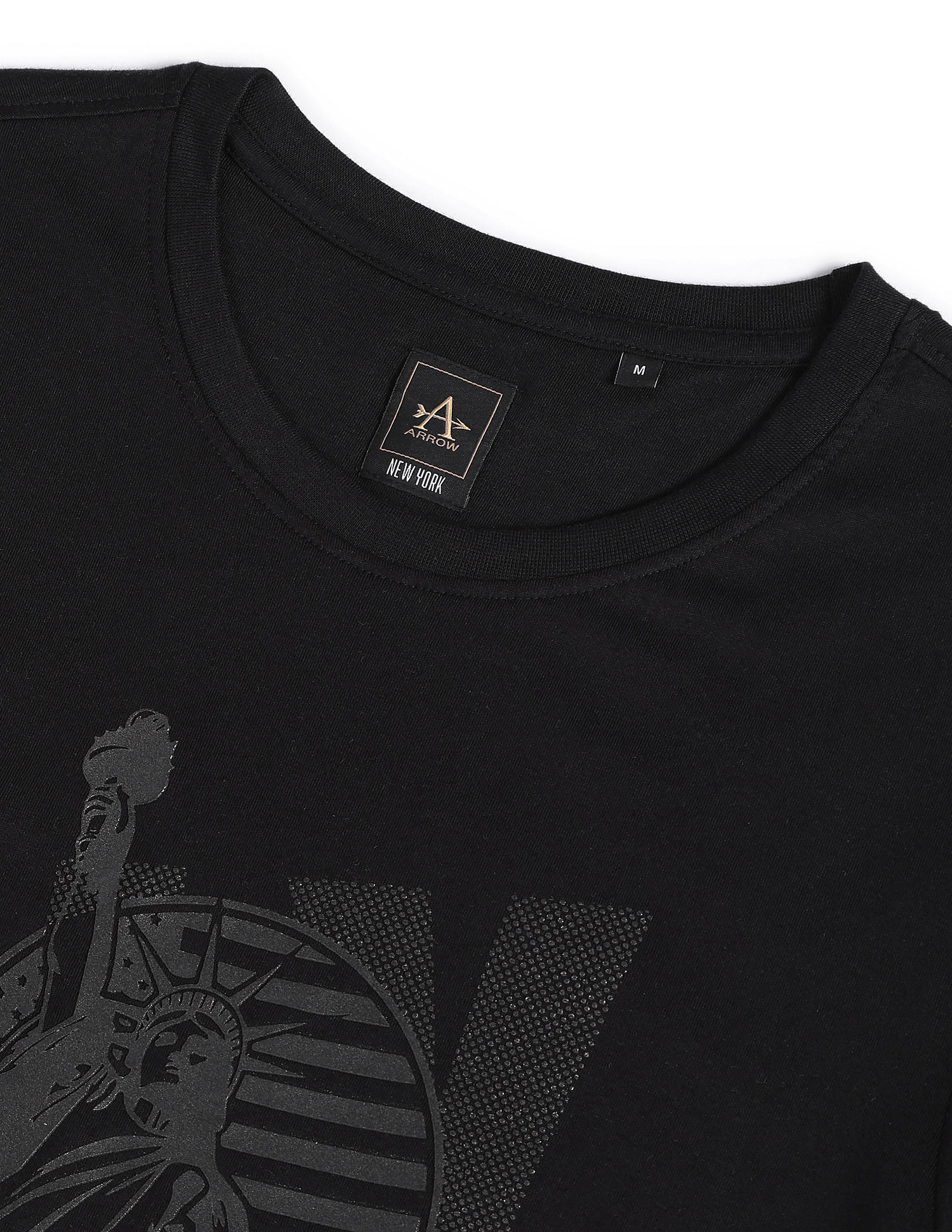 Arrow Newyork Graphic Print Cotton T-Shirt