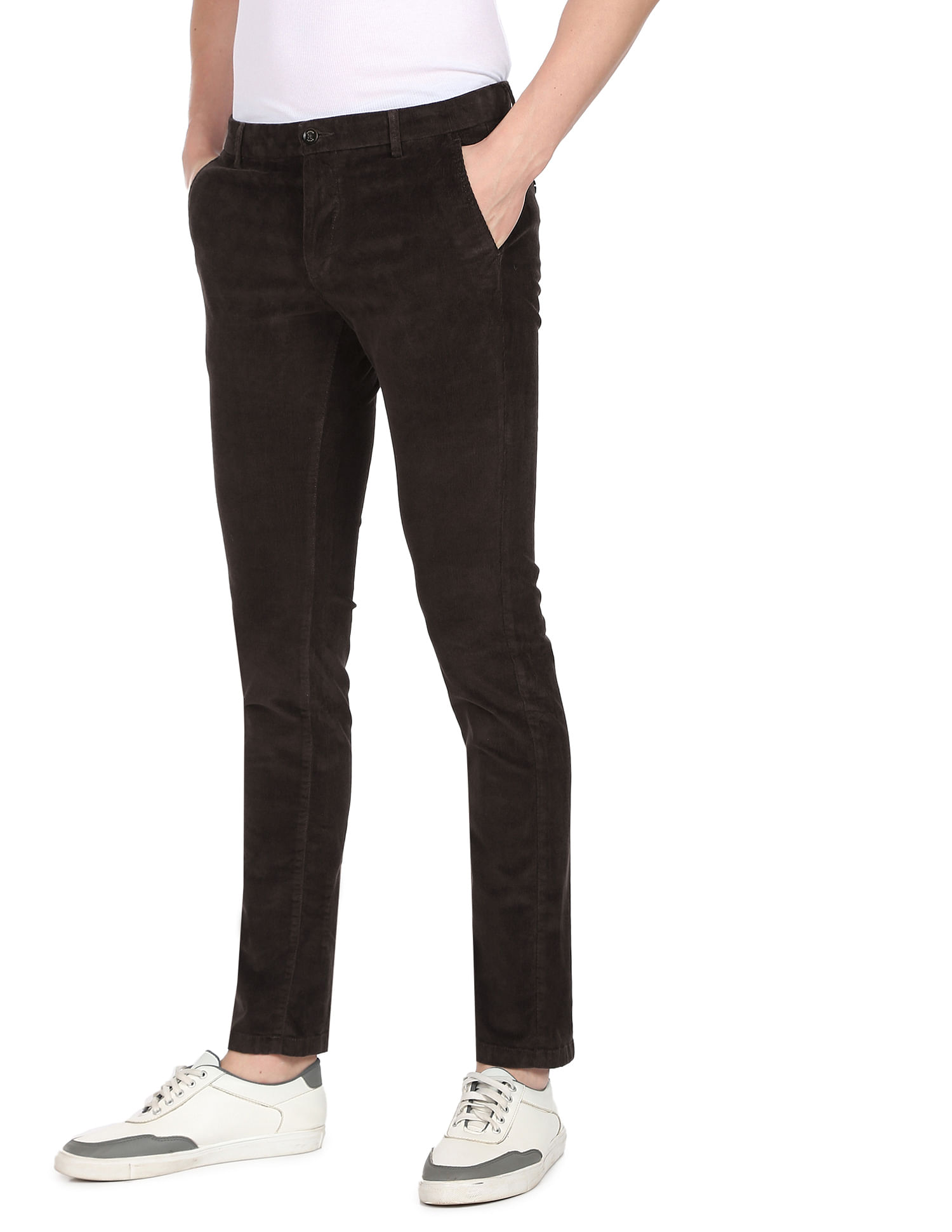 Trousers For Mens Online Buy Mens Casual Trousers  Pants at Westside