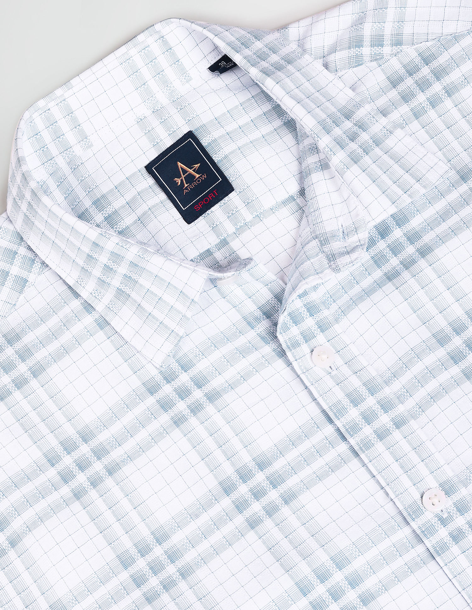 Arrow Sports Graph Check Manhattan Slim Fit Cotton Casual Shirt