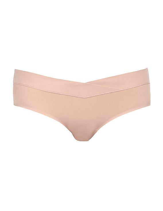 Buy Calvin Klein Underwear Women Beige Low Rise Solid Hipster Panties -  NNNOW.com