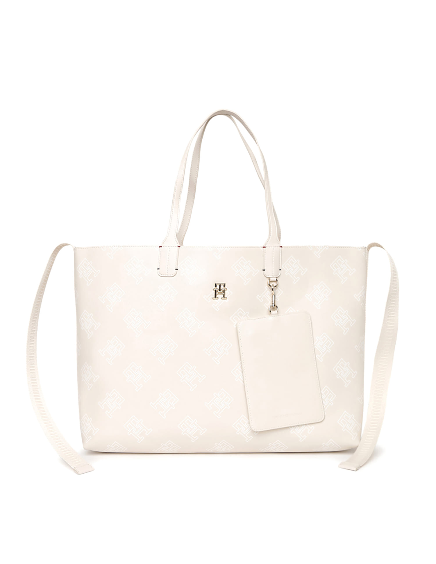 Buy Tommy Hilfiger Iconic Monogram Print Tote Bag