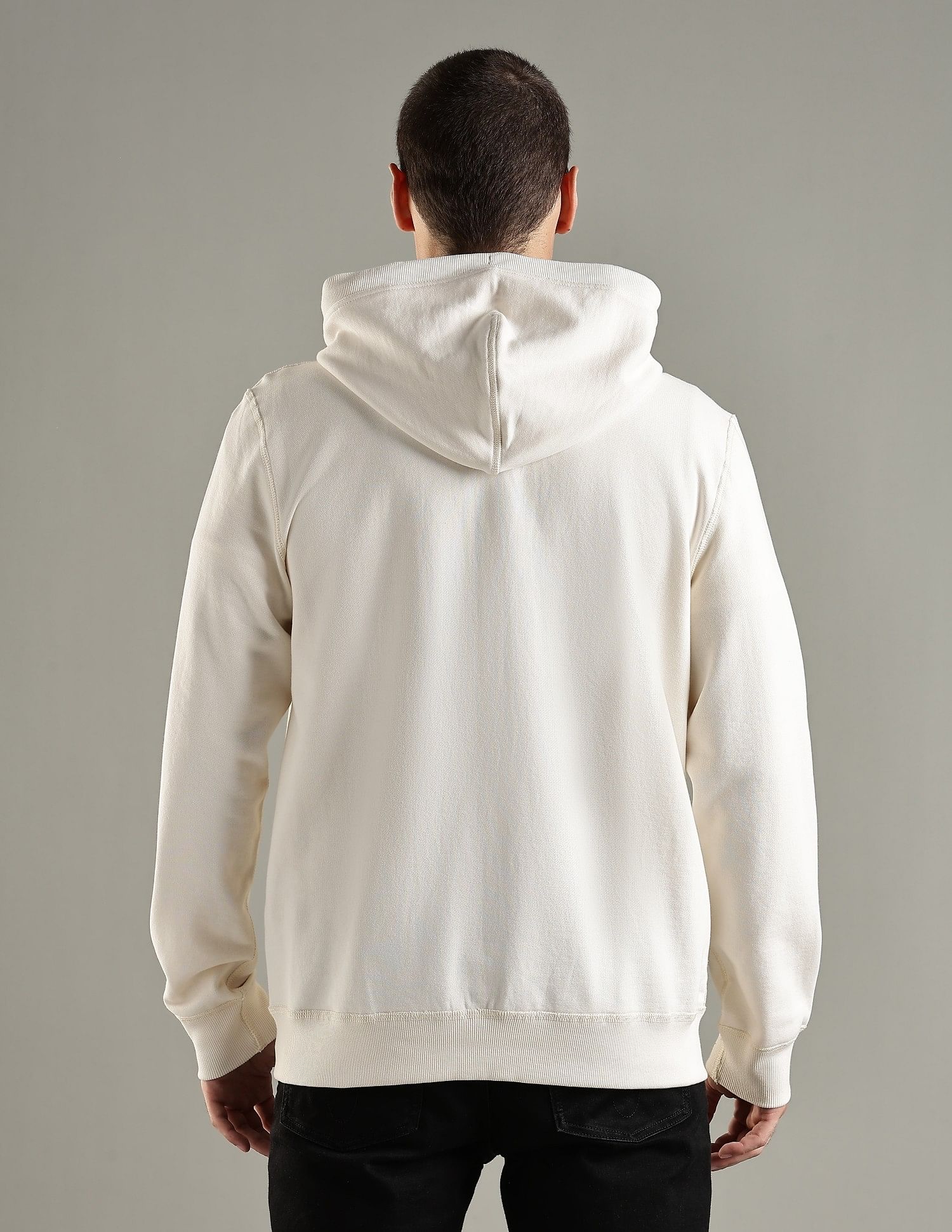 Tommy Hilfiger Embroidered Logo Regular Fit Cotton Sweatshirt