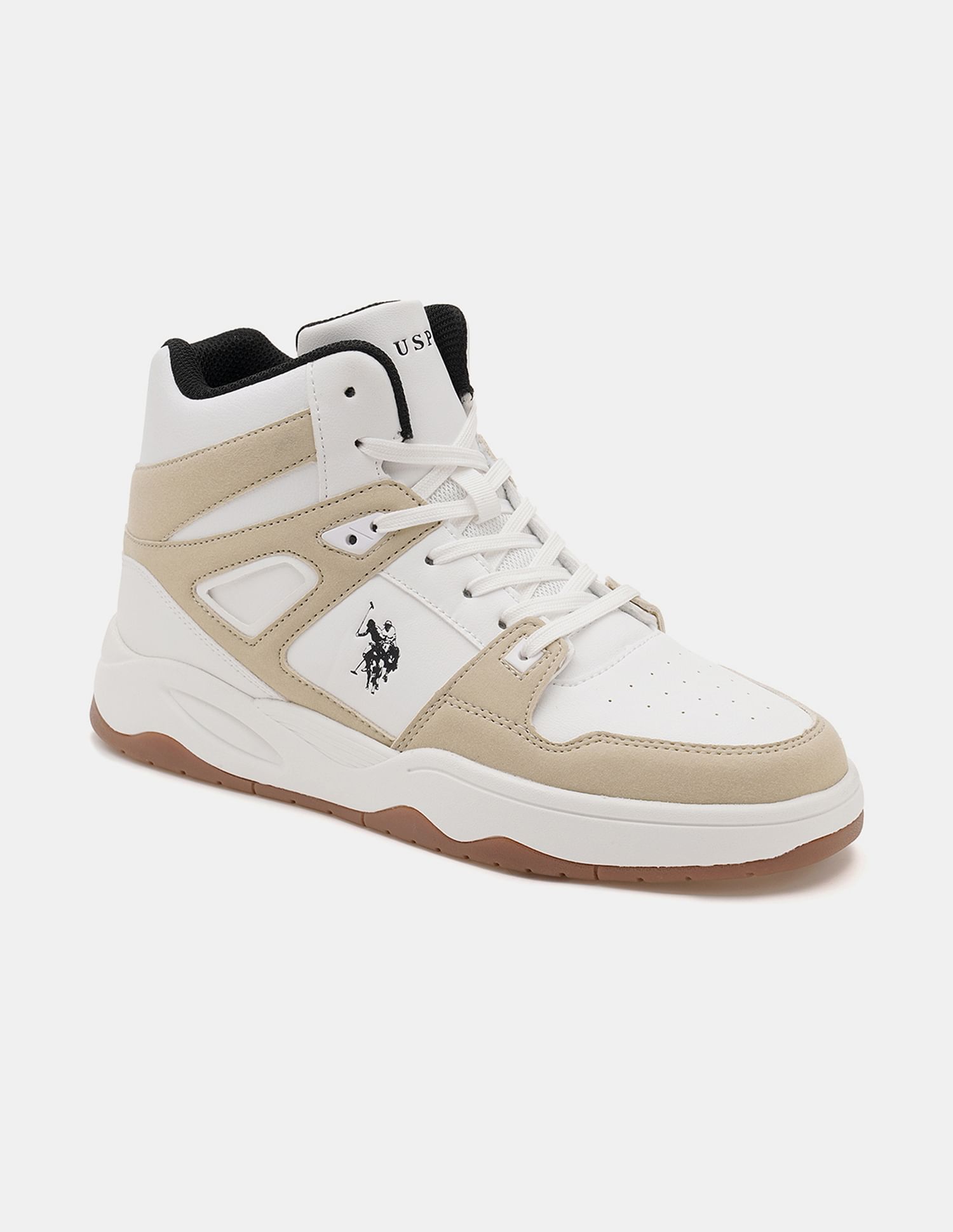 U.S. Polo Assn. Men Bruce Mid Top Sneakers