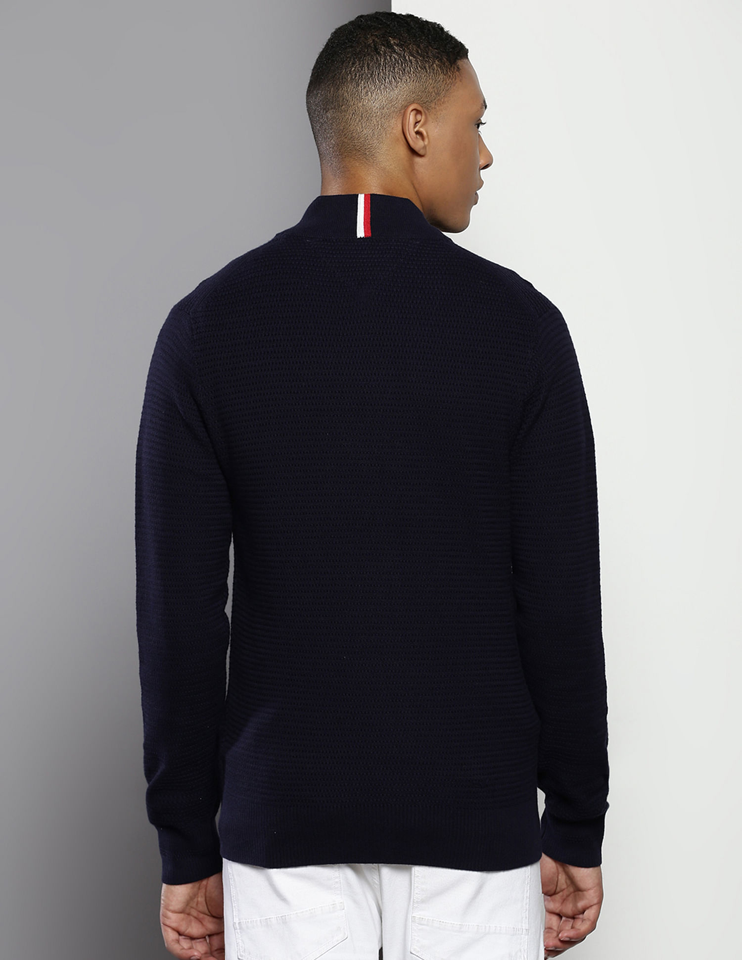 Tommy Hilfiger Textured Cotton Sweater