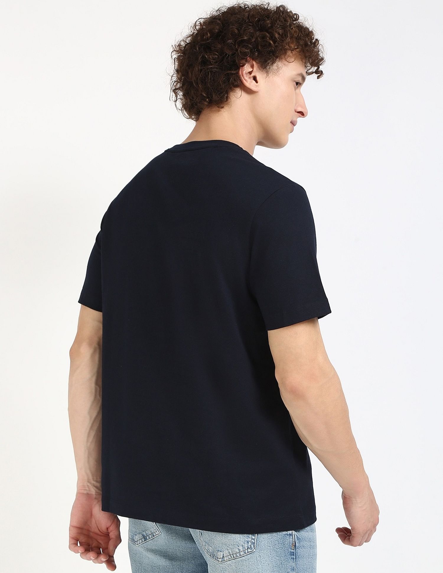 Tommy Hilfiger Solid Regular-Fit Cotton T-Shirt