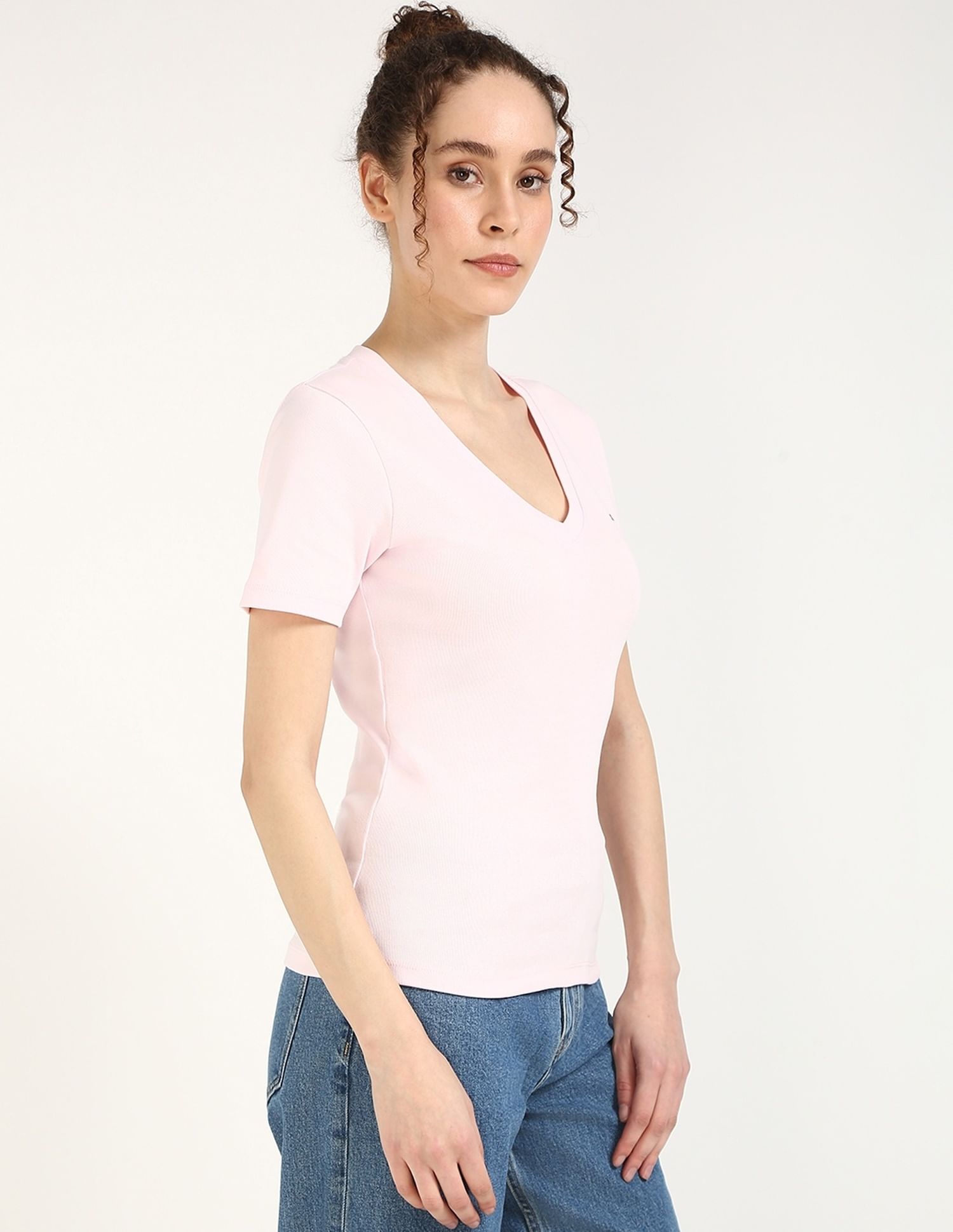 Tommy Hilfiger Solid Slim-Fit Cotton T-Shirt