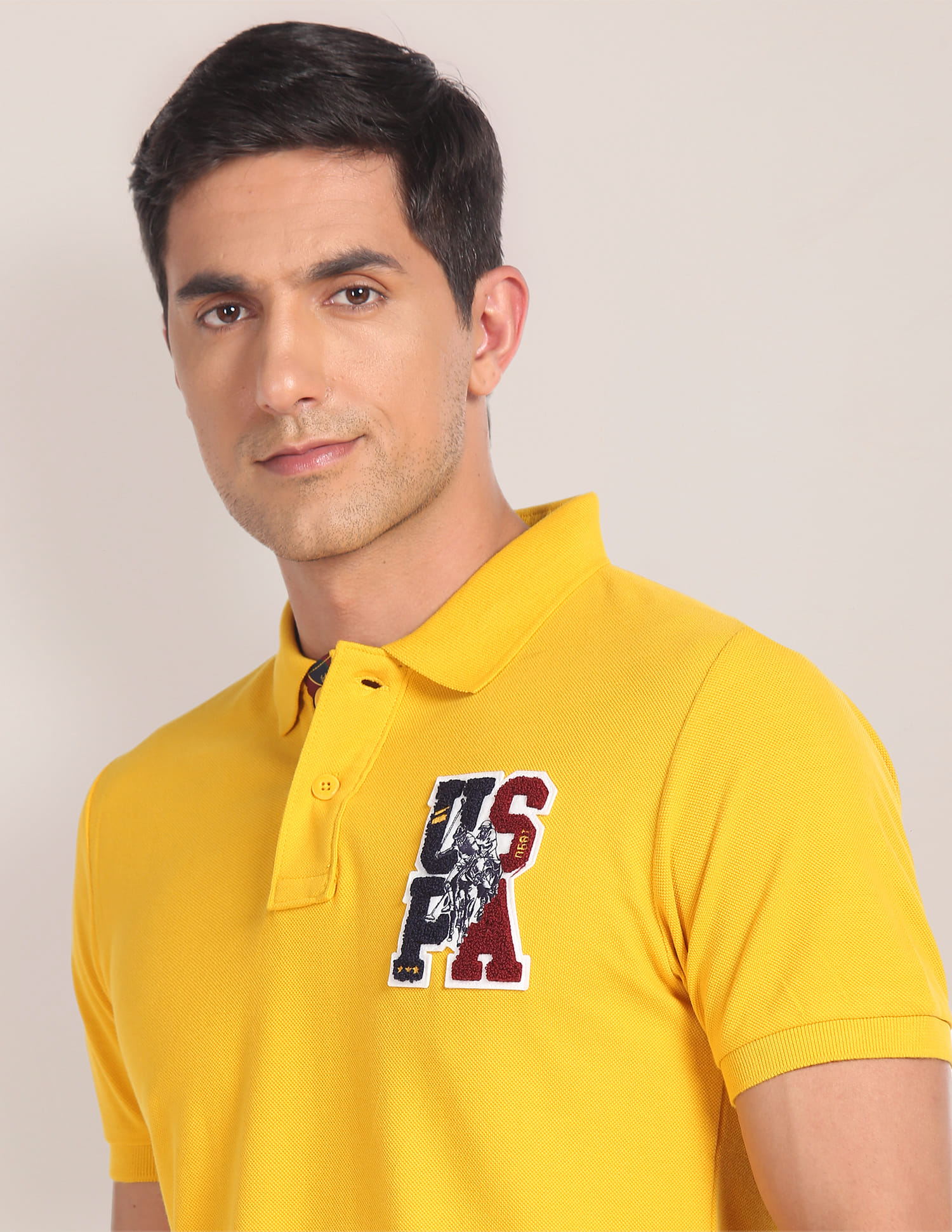 Buy U.S. Polo Assn. Brand Applique Pique Polo Shirt - NNNOW.com