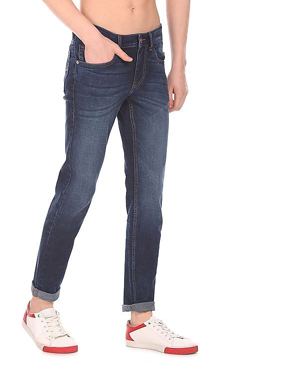 Flying Machine Mid Rise Skinny Jackson Fit Jeans