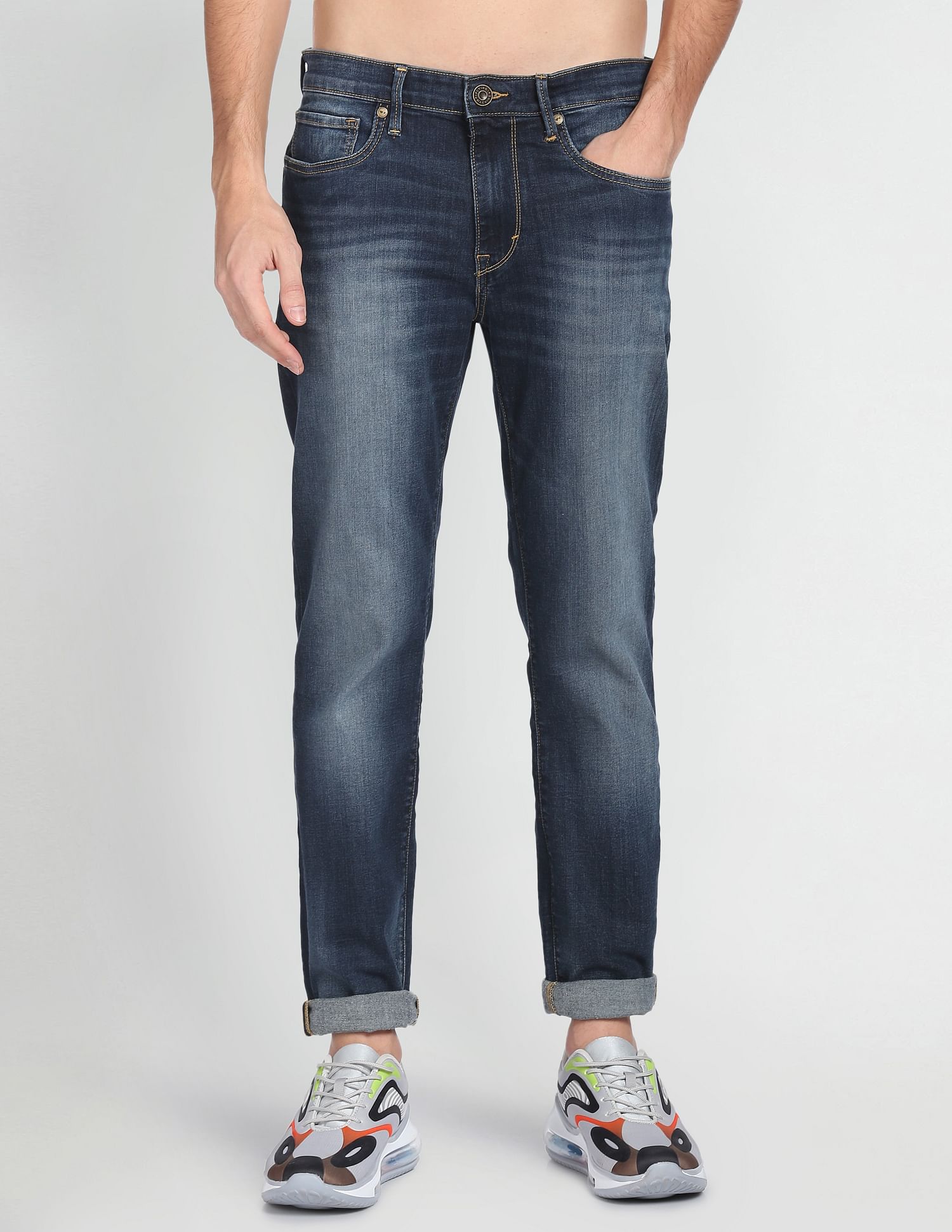 Flying Machine Vintage Freddie Slim Straight Fit Jeans