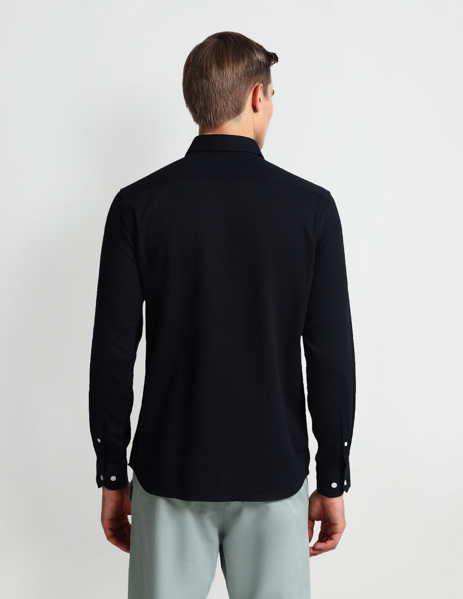 Arrow Sports Manhattan Slim Fit Dobby Shirt