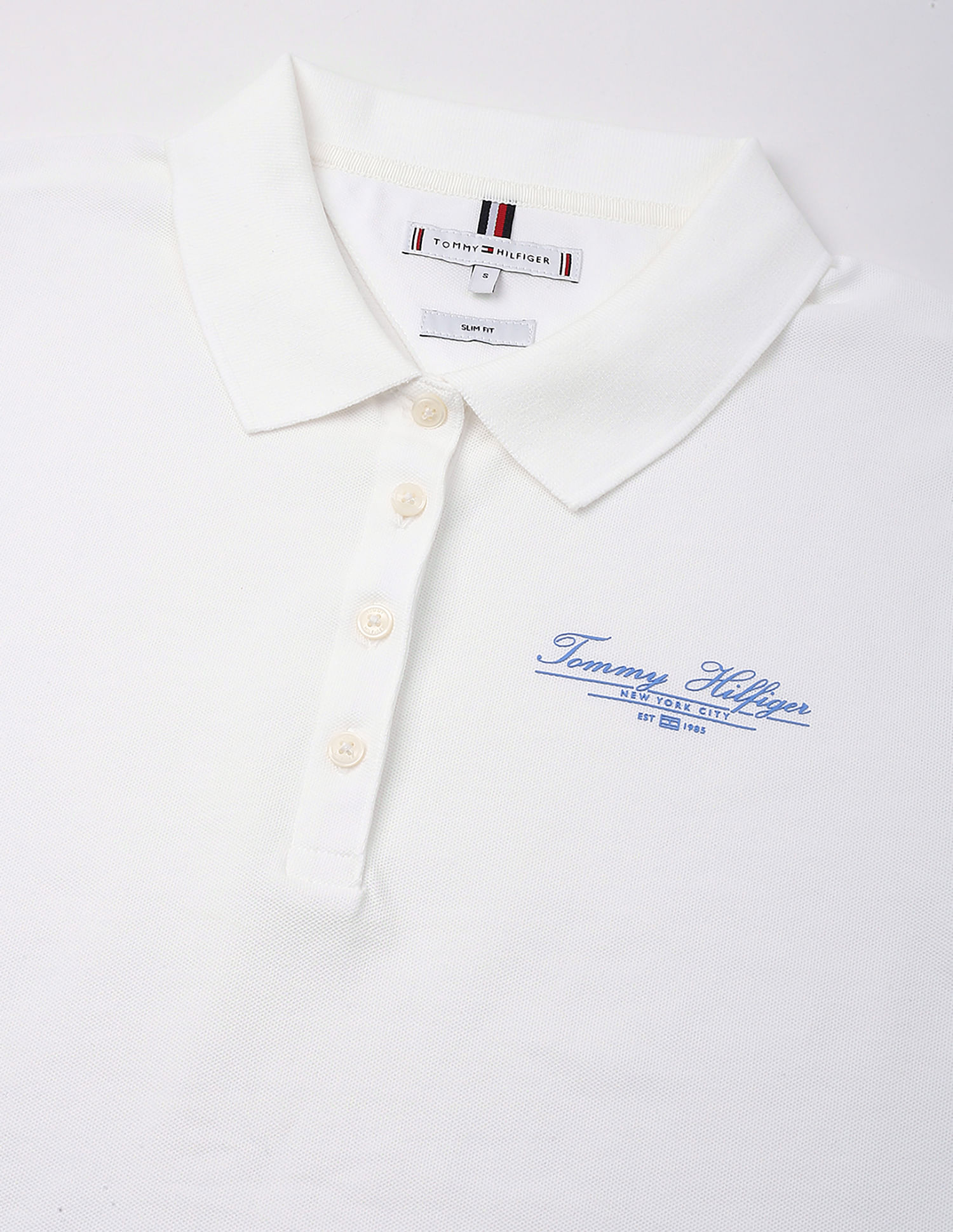Tommy Hilfiger Solid Slim Fit Polo Shirt
