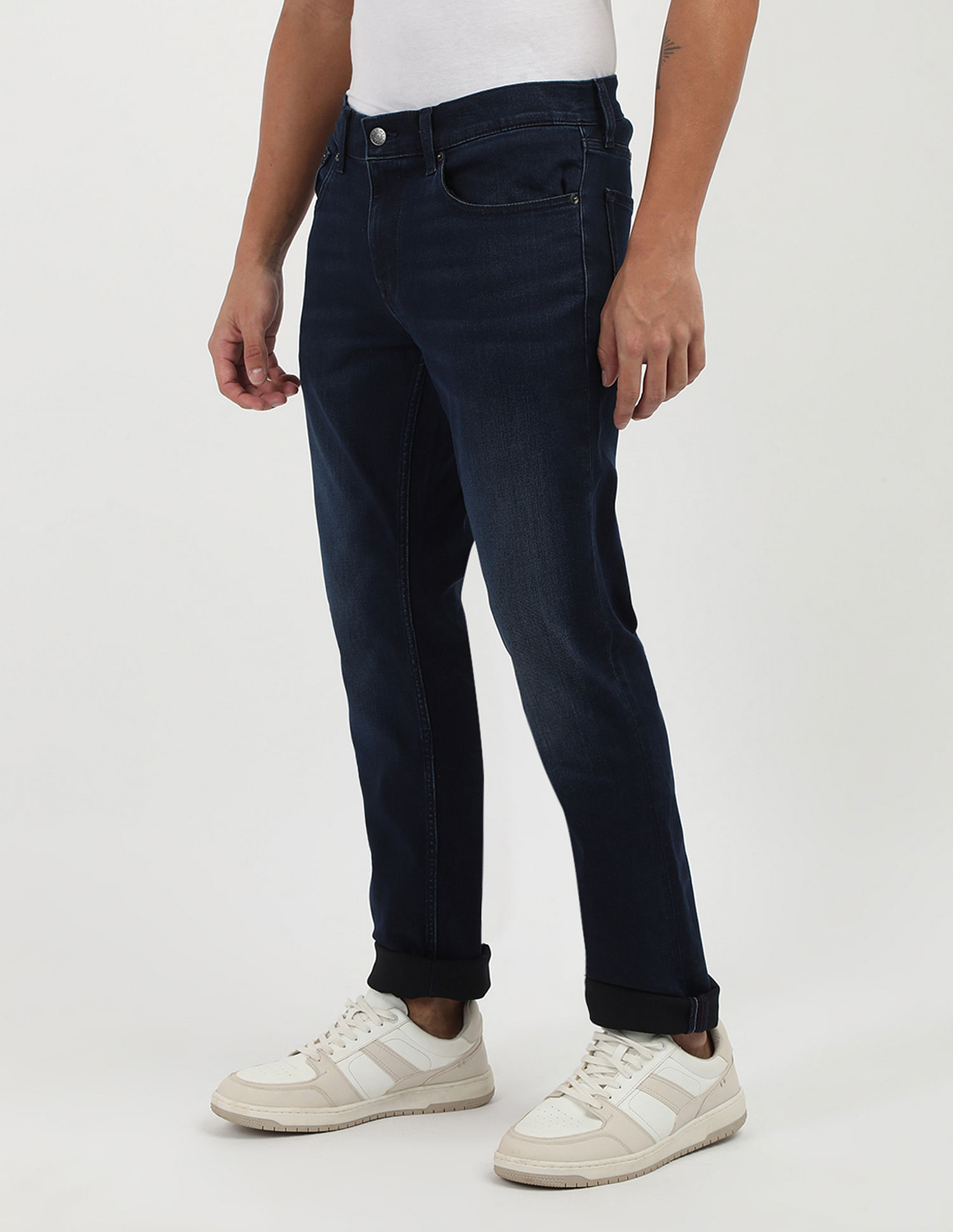 Tommy Hilfiger Slim Fit Dark Wash Jeans