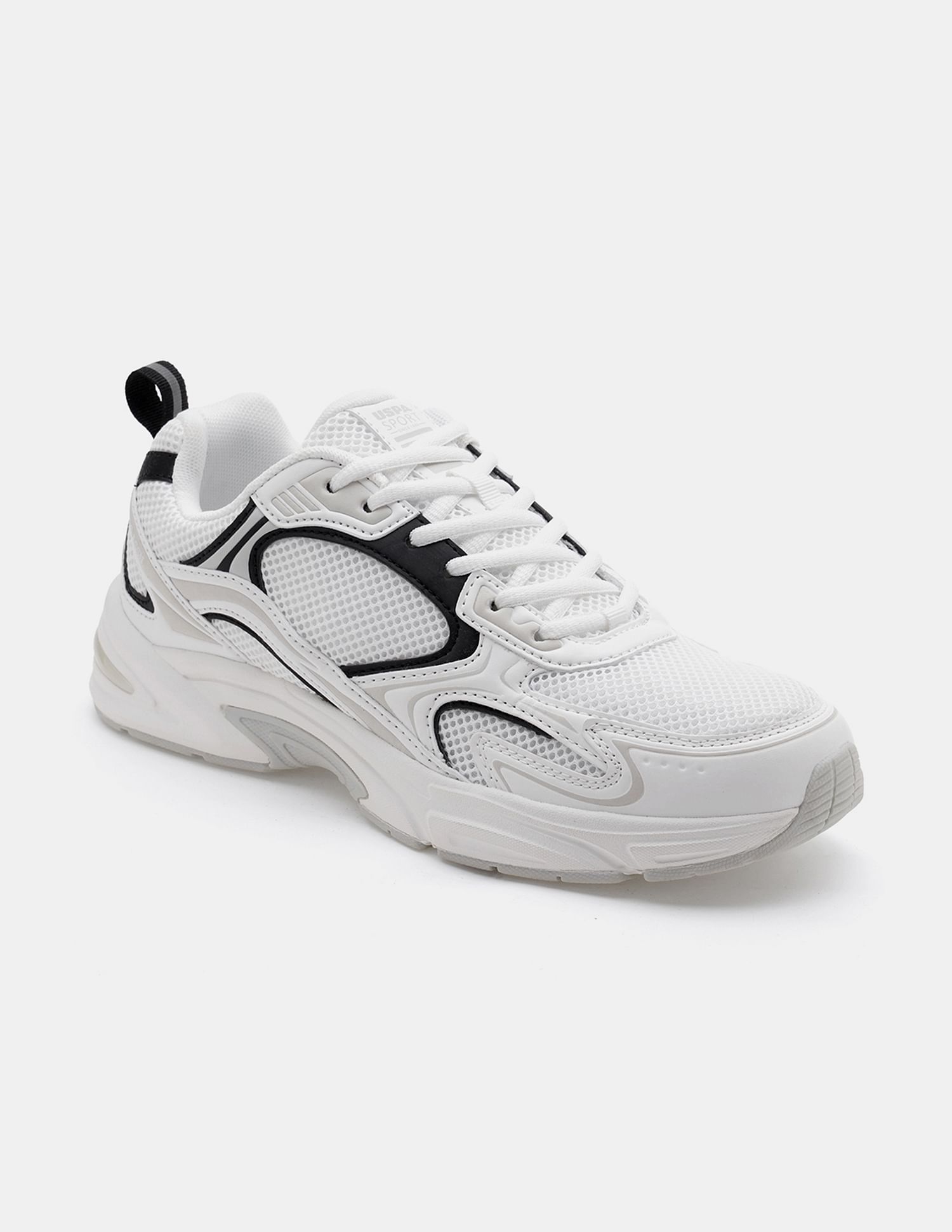 U.S. Polo Assn. Men Santiago Colour Blocked Sneakers