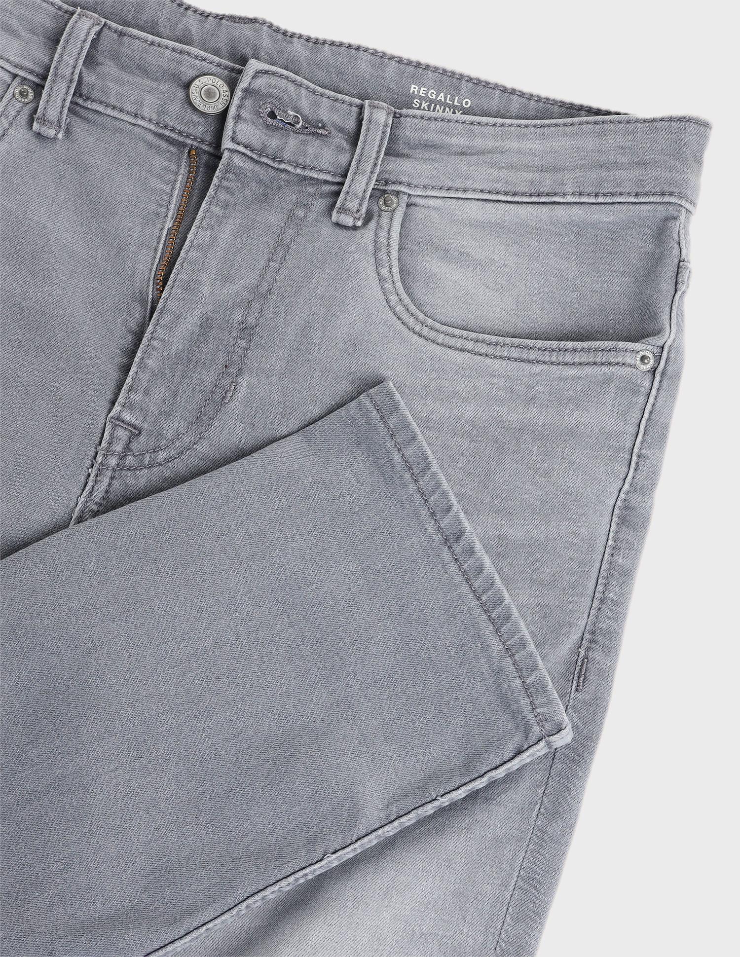 U.S. Polo Assn. Denim Co. Regallo Skinny Fit Grey Jeans